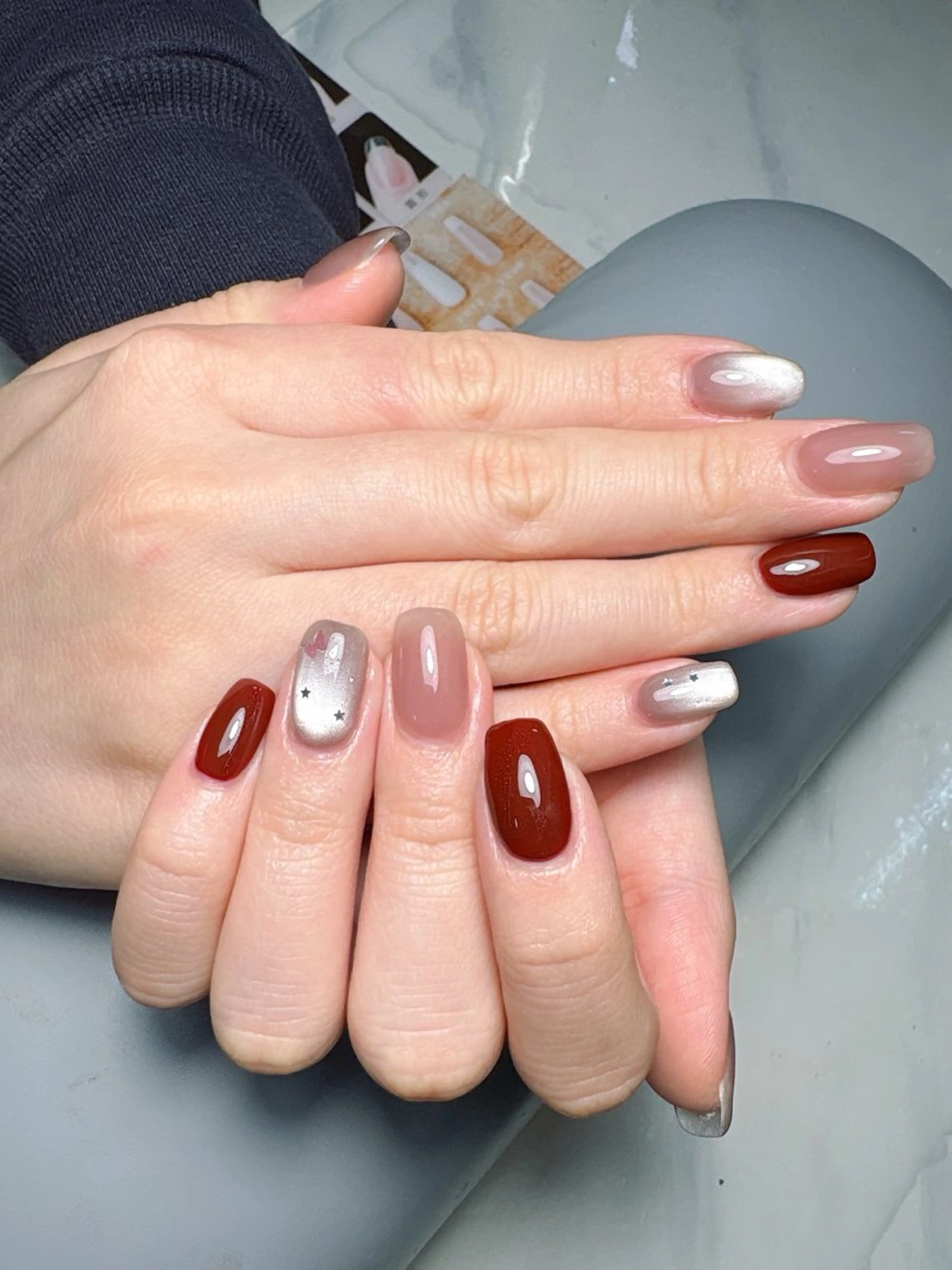 ネイル ハンドネイル Yuxi Beauty salon 【ユーシィー ビューティ サロン】所属・ユーシーネイルサロン 池田公園店のネイルデザイン