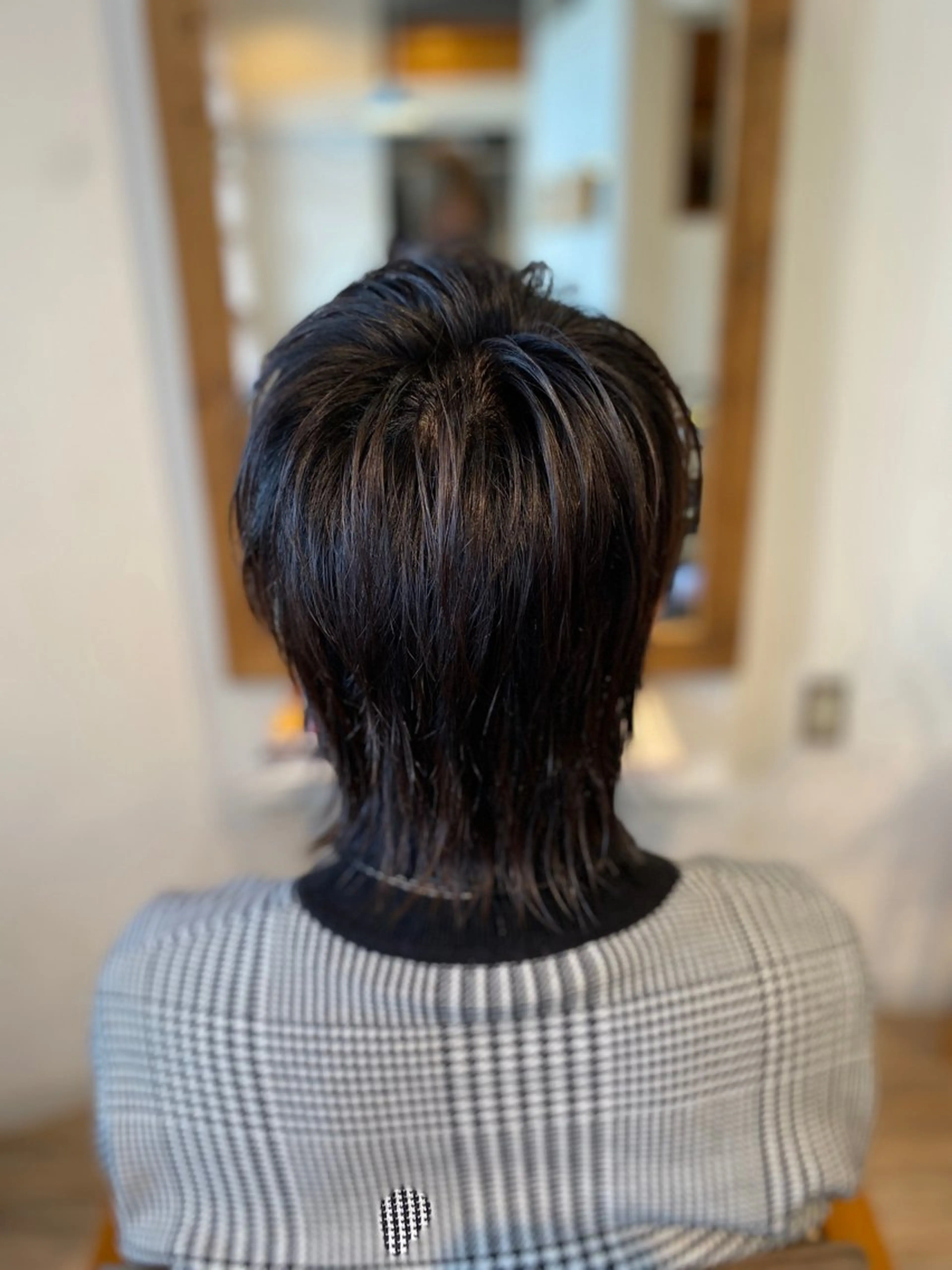 ヘアアレンジ メンズ メンズウルフカット ウルフカット 安住 千明のマツエク・マツパデザイン