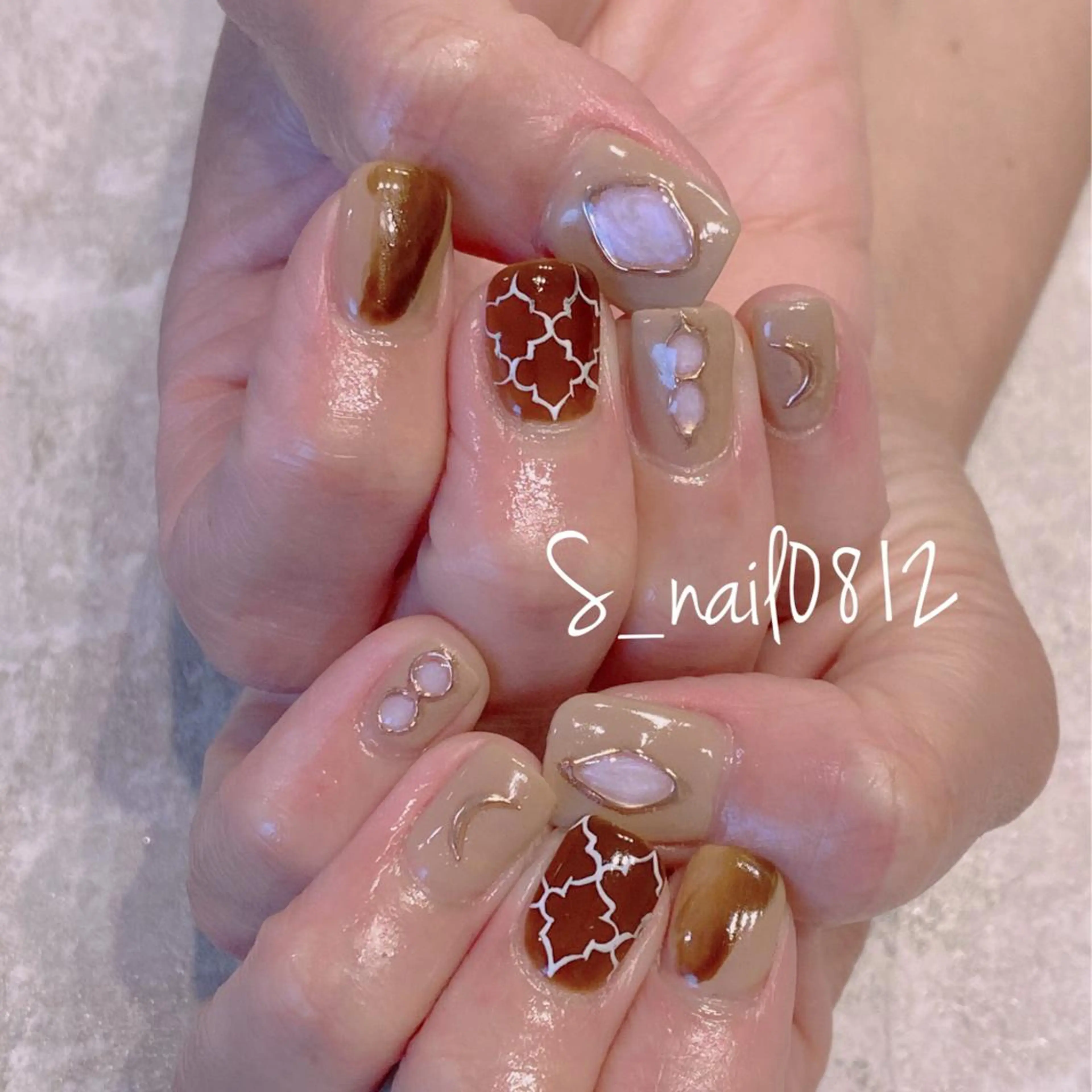 ネイル ハンドネイル 菅原 さおりのネイルデザイン