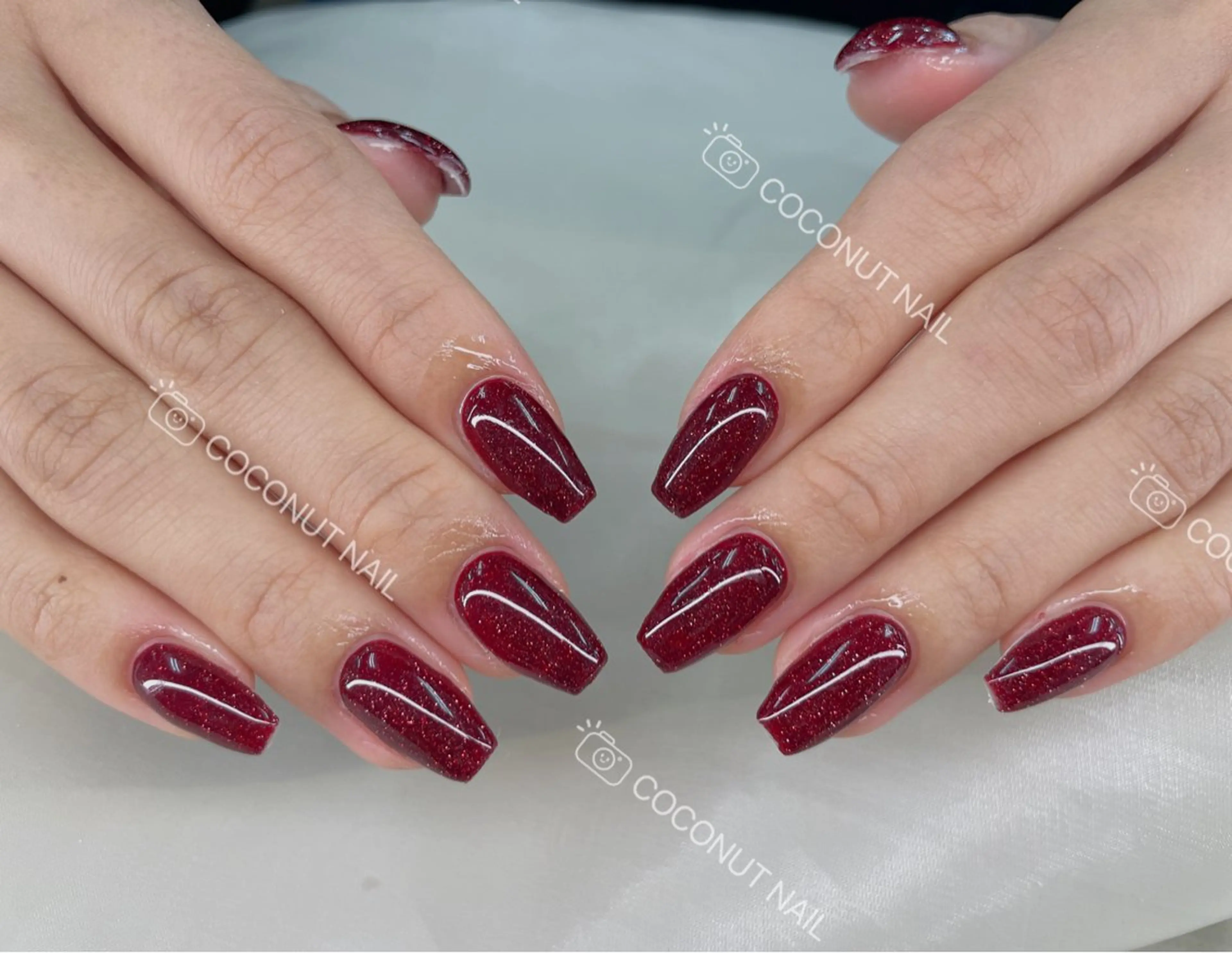 ネイル ハンドネイル 神田 ココナッツのネイルデザイン