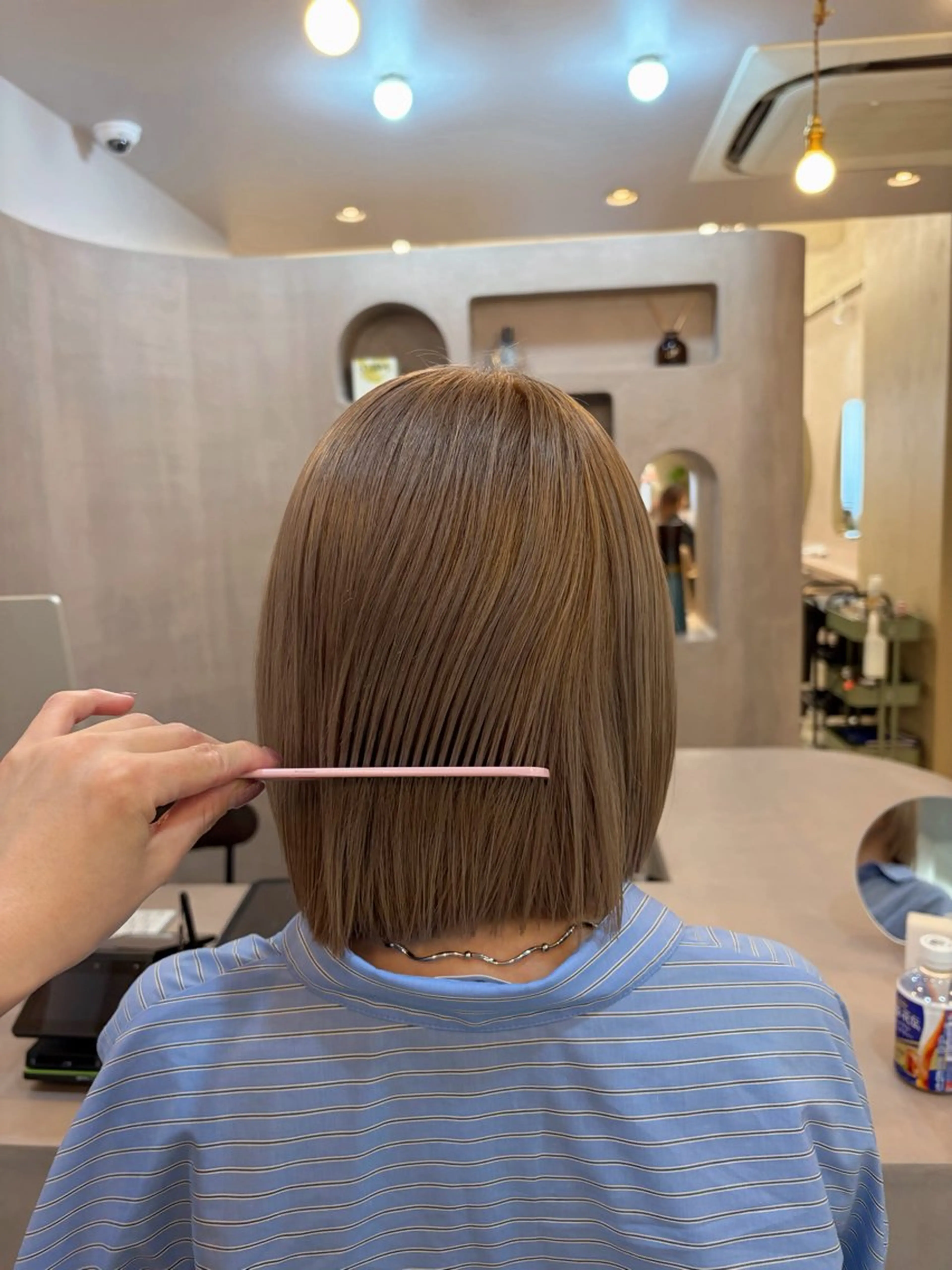 ショート カラー カット ヘアカラー 明賀　瞳 /みょうが　ひとみのヘアスタイル