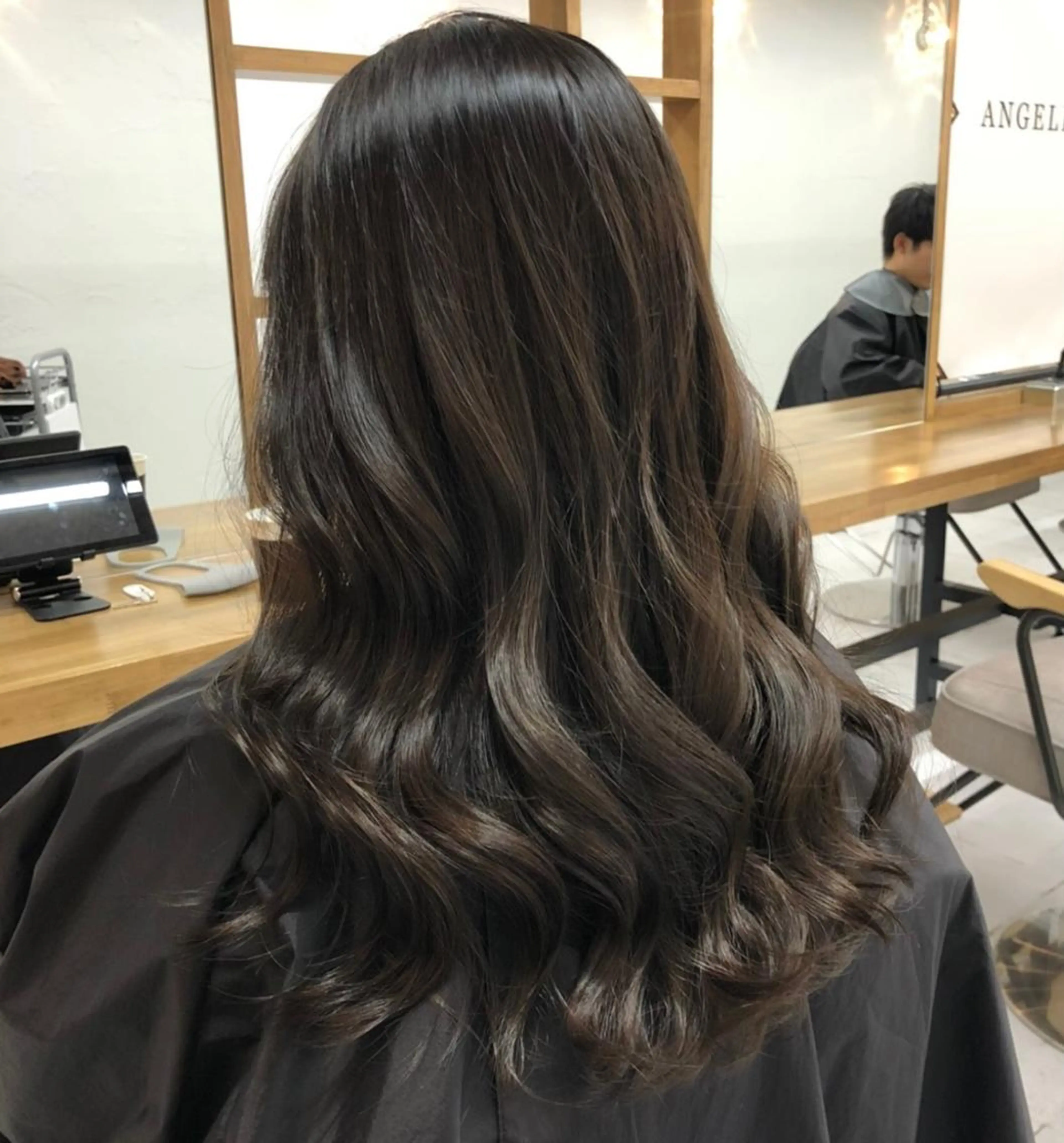 ロング カラー 韓国レイヤーカット★ 小林大樹のヘアスタイル