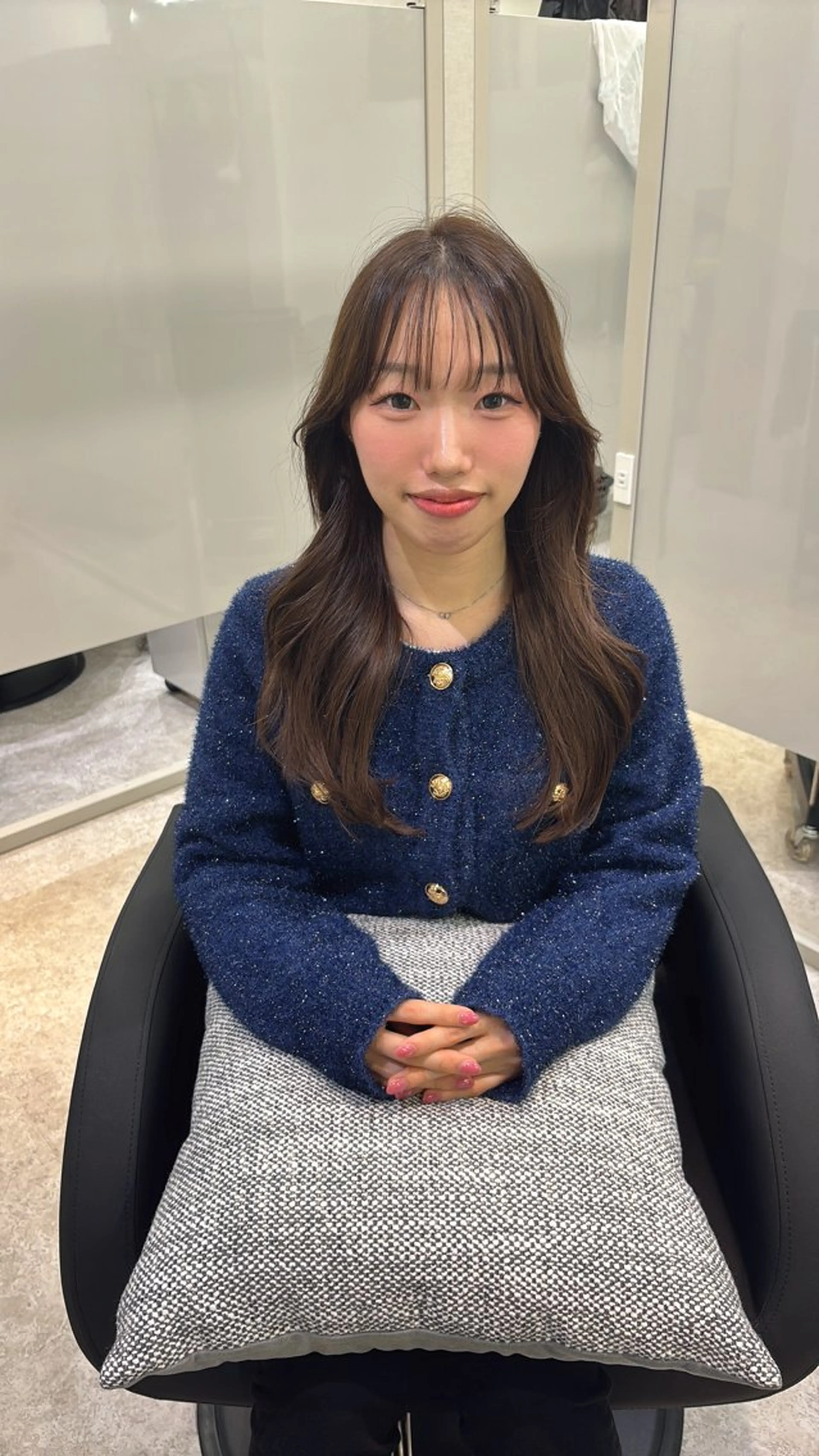 ロング ヘアカラー よしえ /心斎橋美容室のヘアスタイル