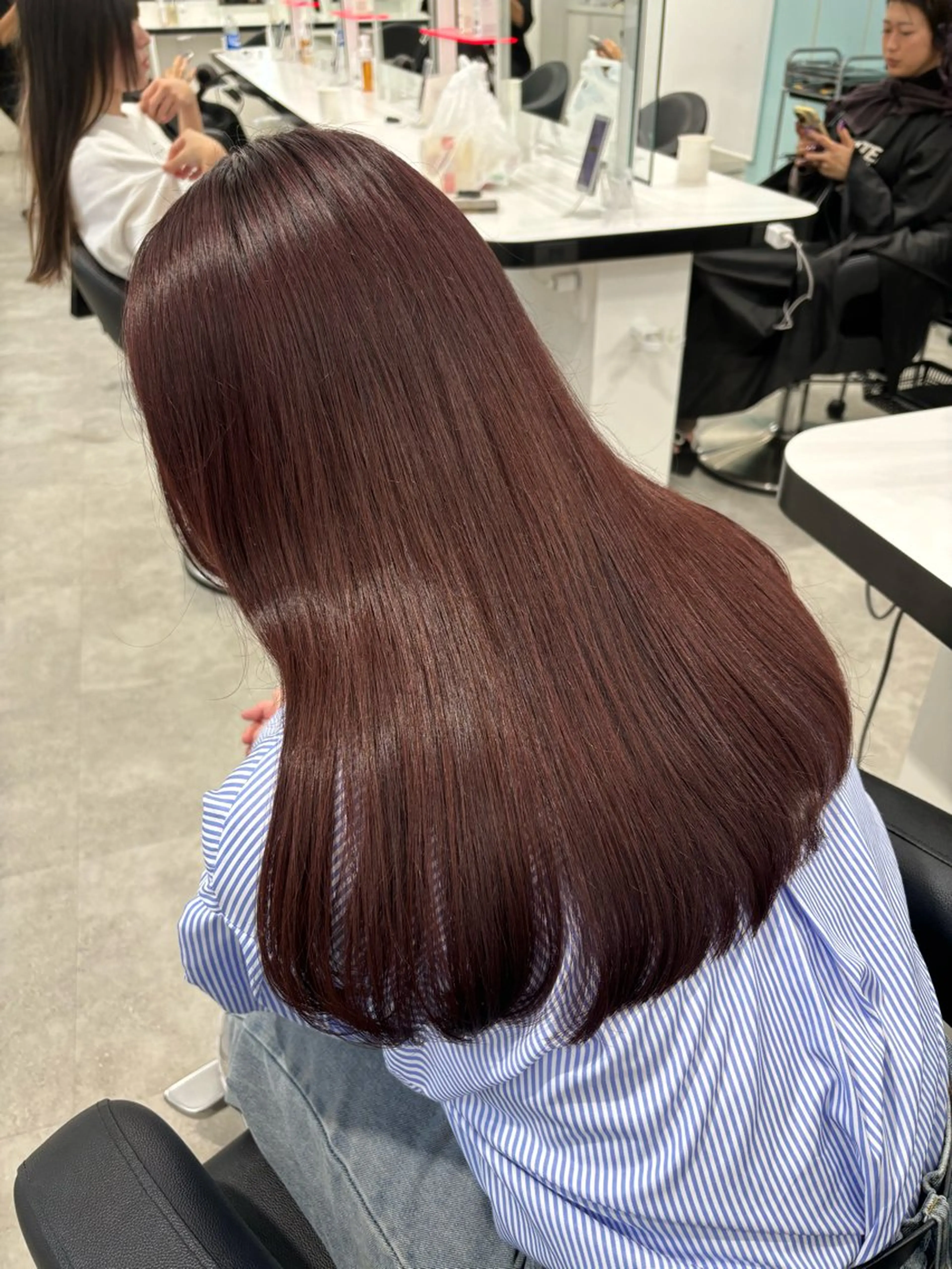 カラー ヘアカラー トリートメント Wカラー/暖色/べ ージュりく©︎🐝のヘアスタイル