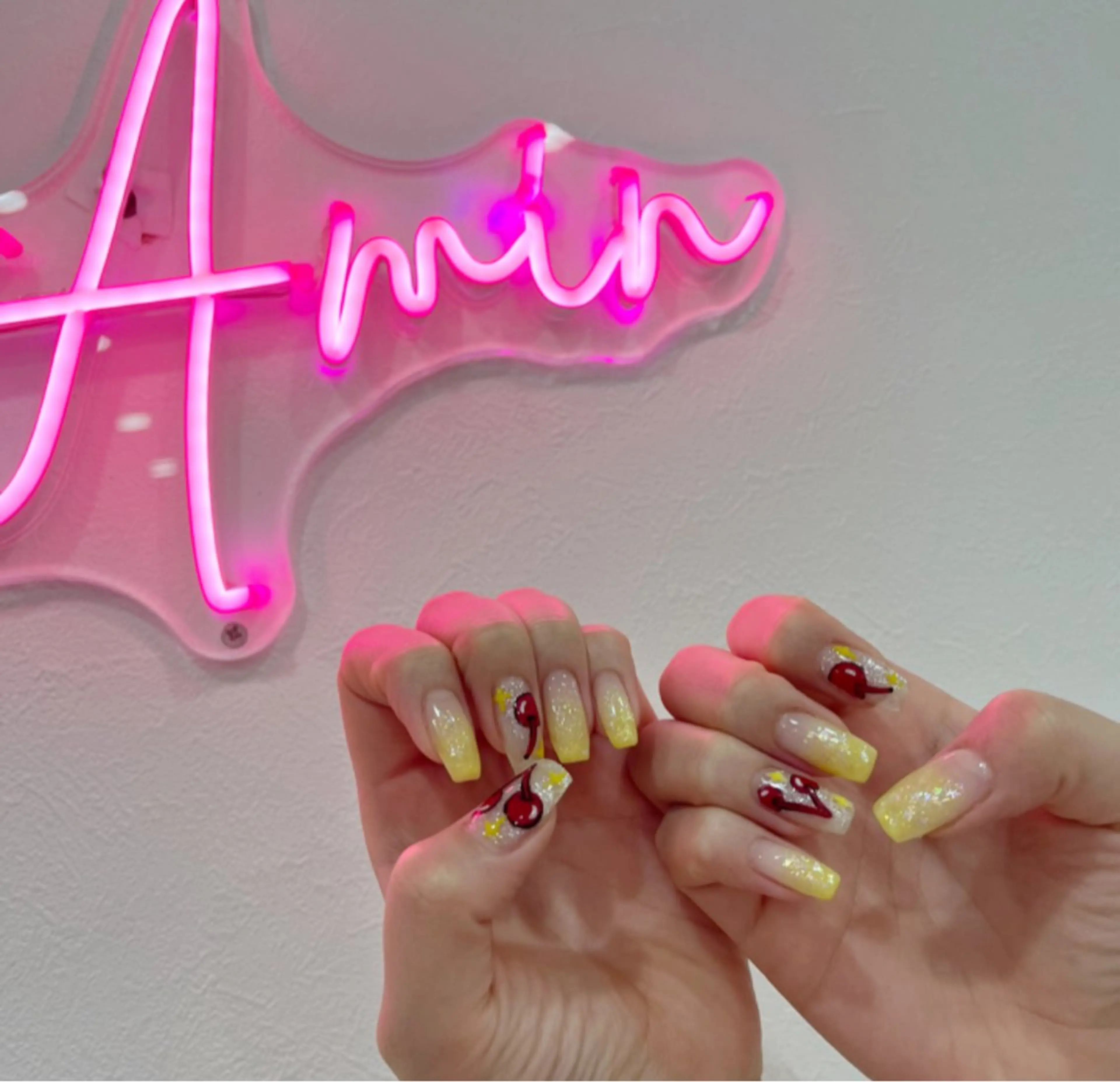 ネイル 韓国ネイル #Amin nail salonのネイルデザイン