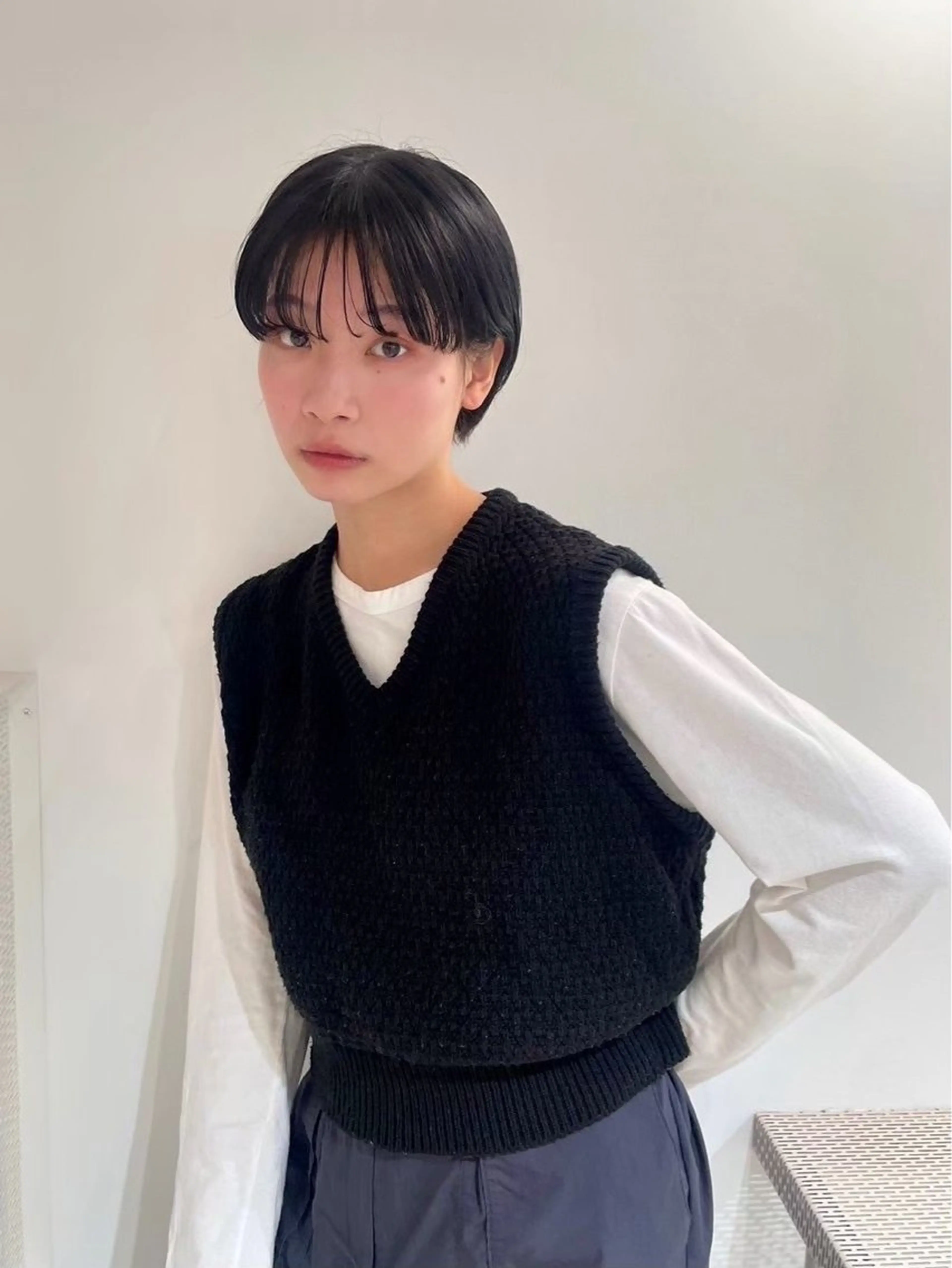 ショート 垣内 奈緒のヘアスタイル