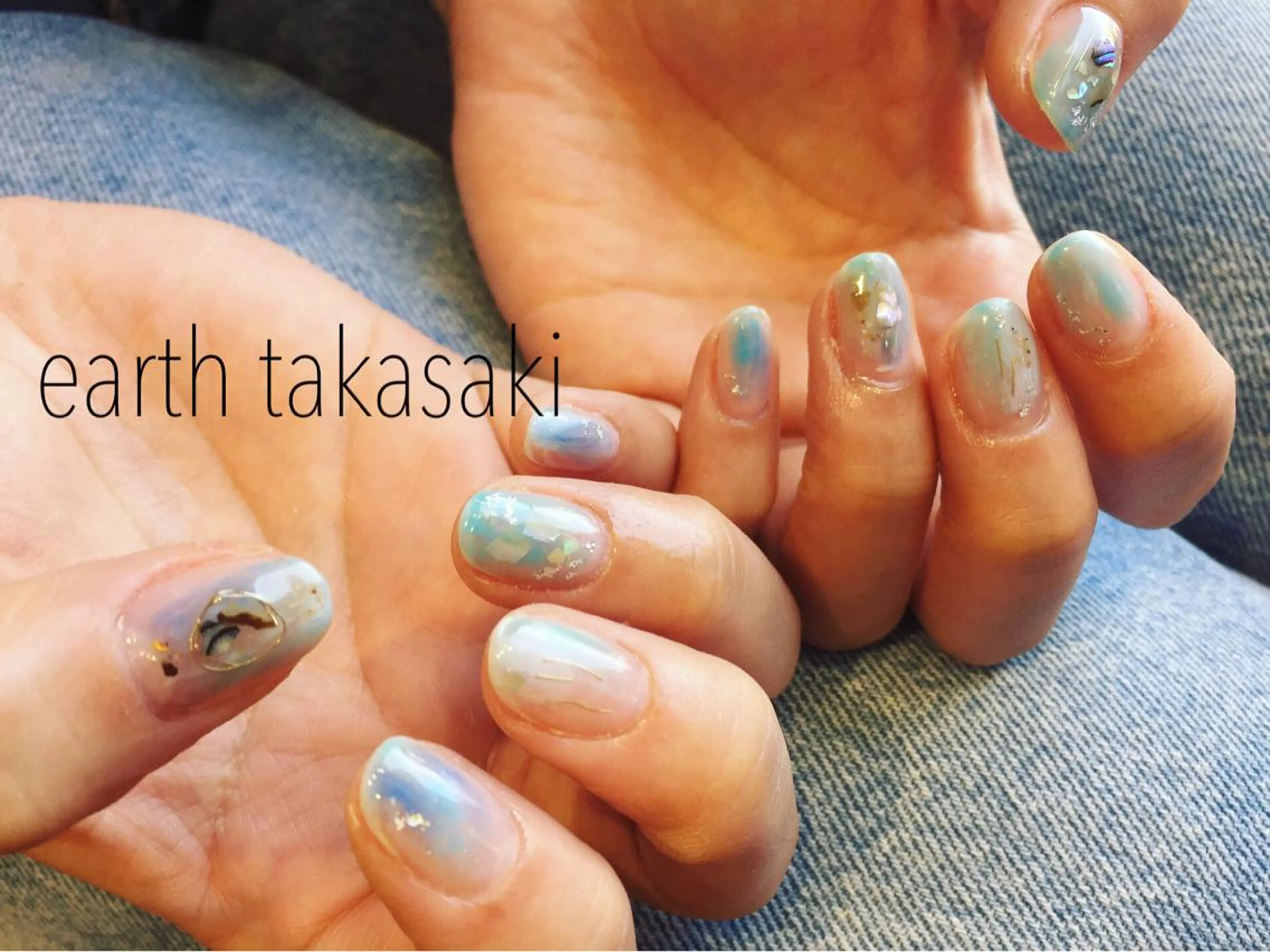 ネイル ニュアンスネイル EARTH nanaのネイルデザイン