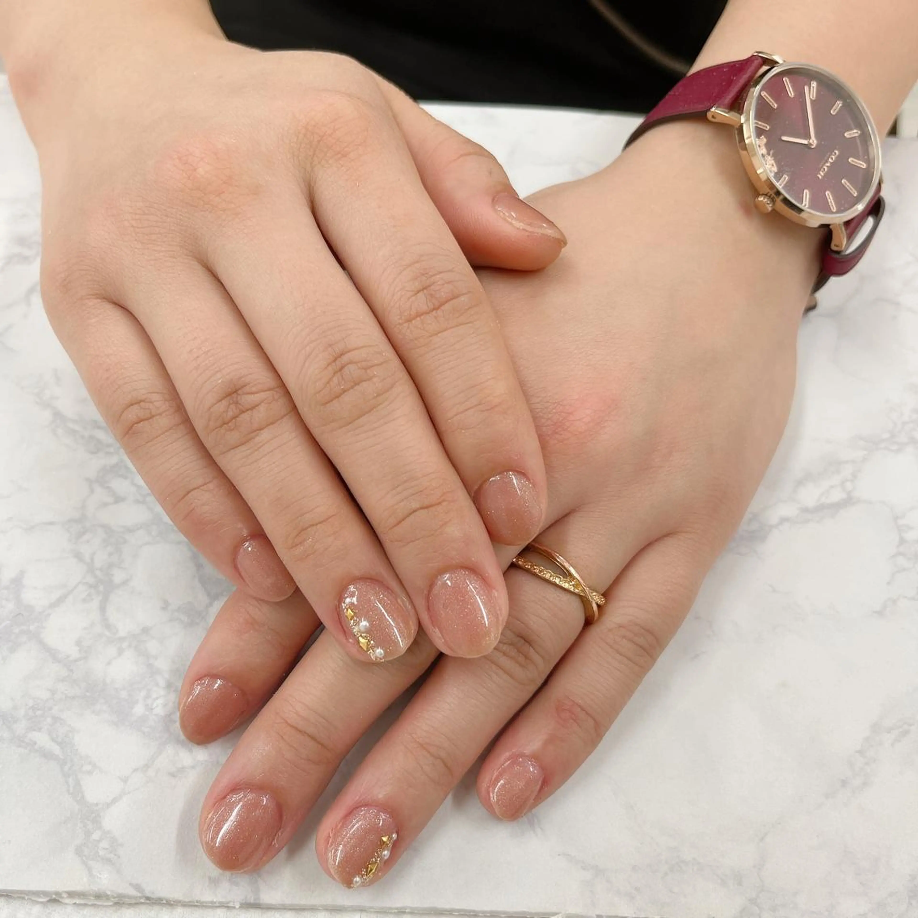 ネイル アートネイル ワンカラーネイル Bianca TORII🌞のネイルデザイン