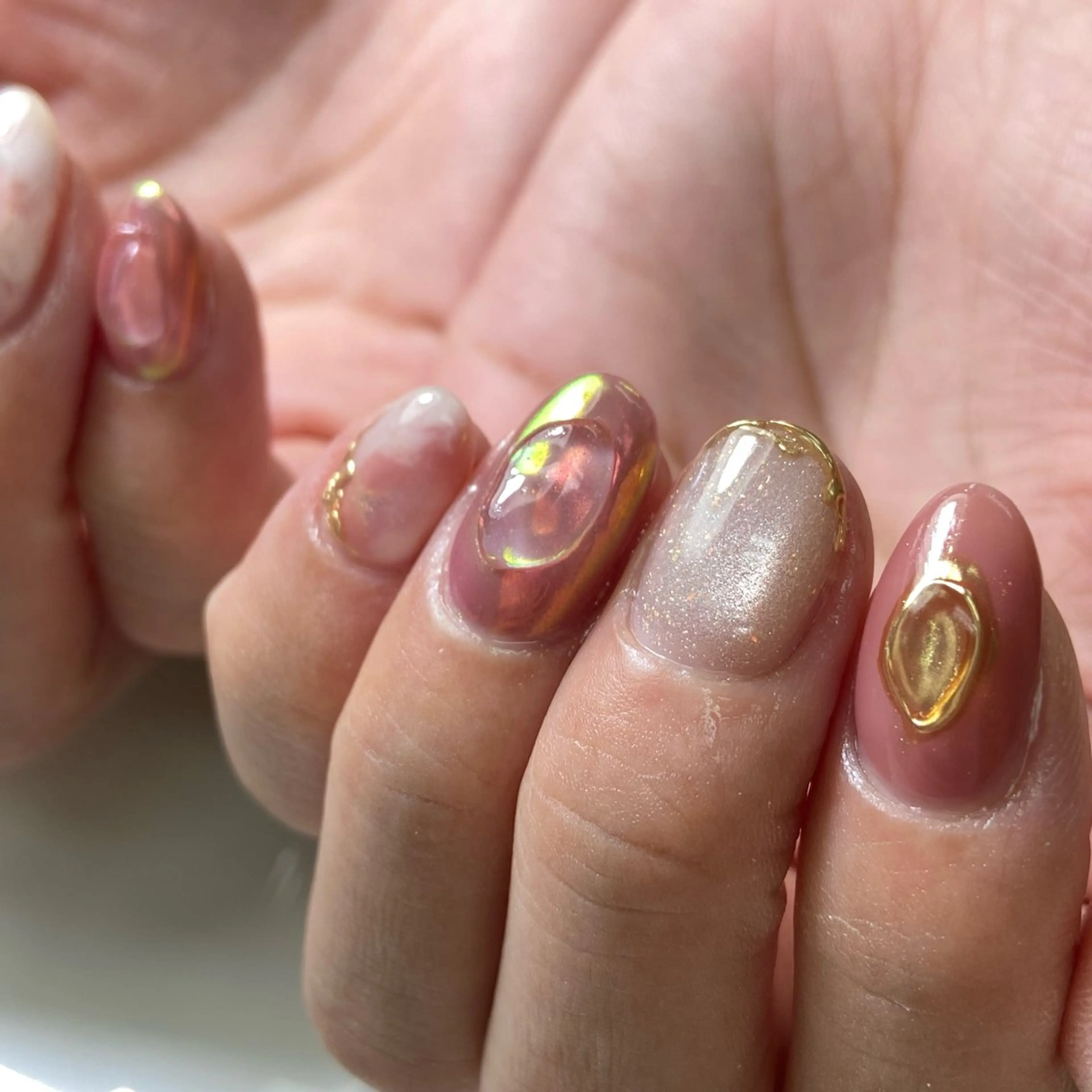 ネイル ハンドネイル nail salon Lumièreのネイルデザイン