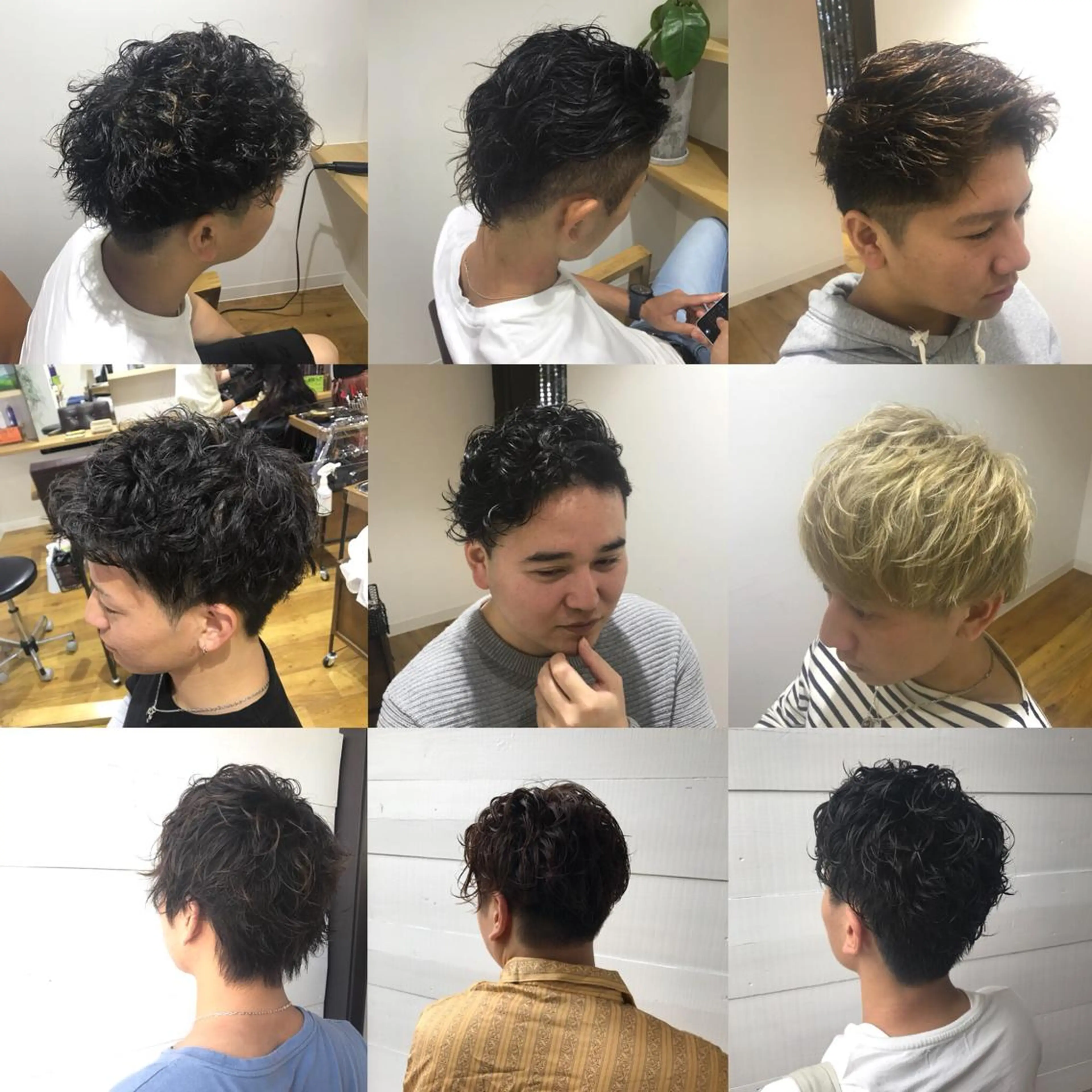 パーマ メンズ 髪質改善 の達人/杉原碧仁のヘアスタイル