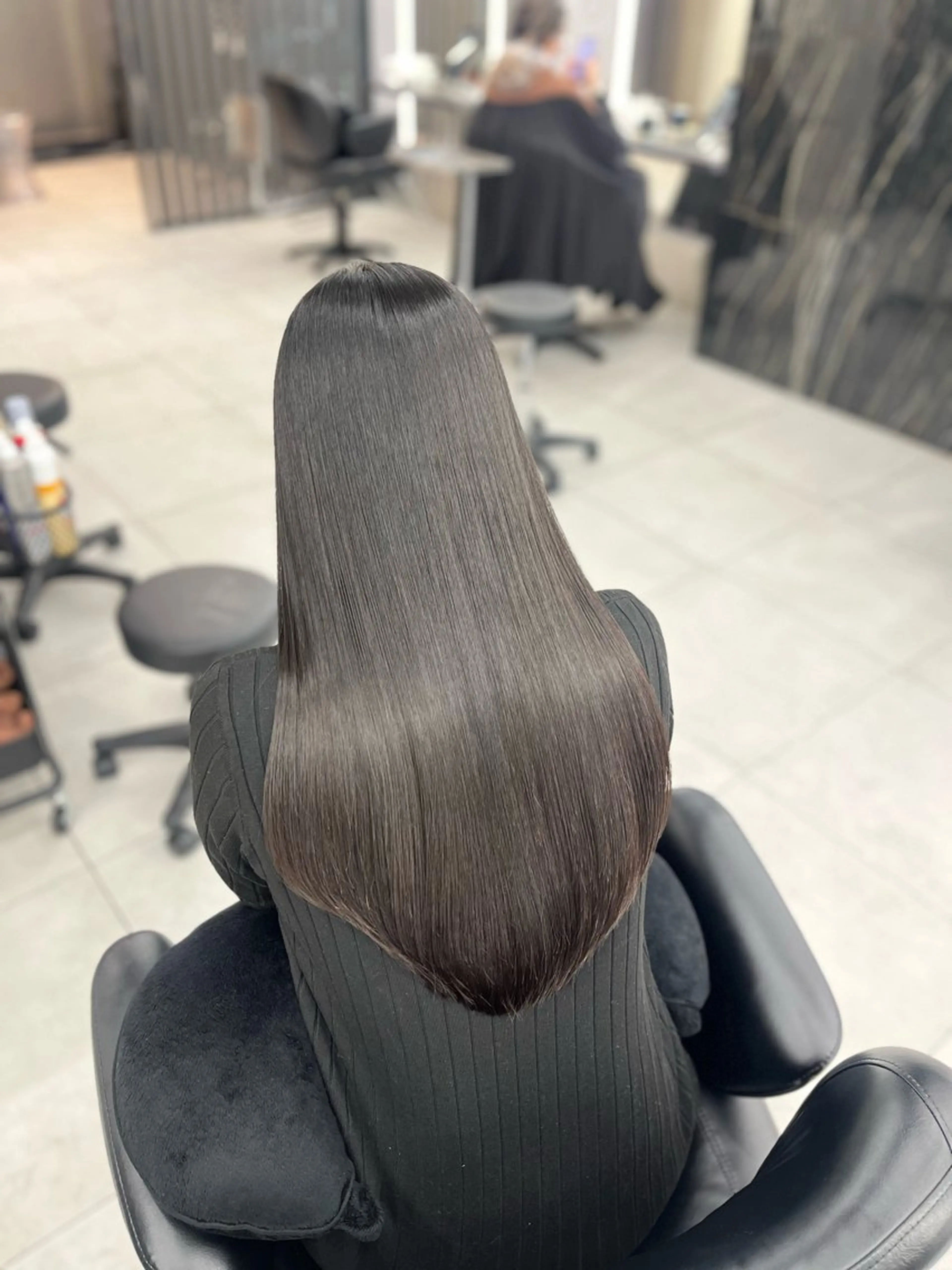 ロング カット 縮毛矯正 トリートメント 髪質改善のプロ💟 kanonのヘアスタイル