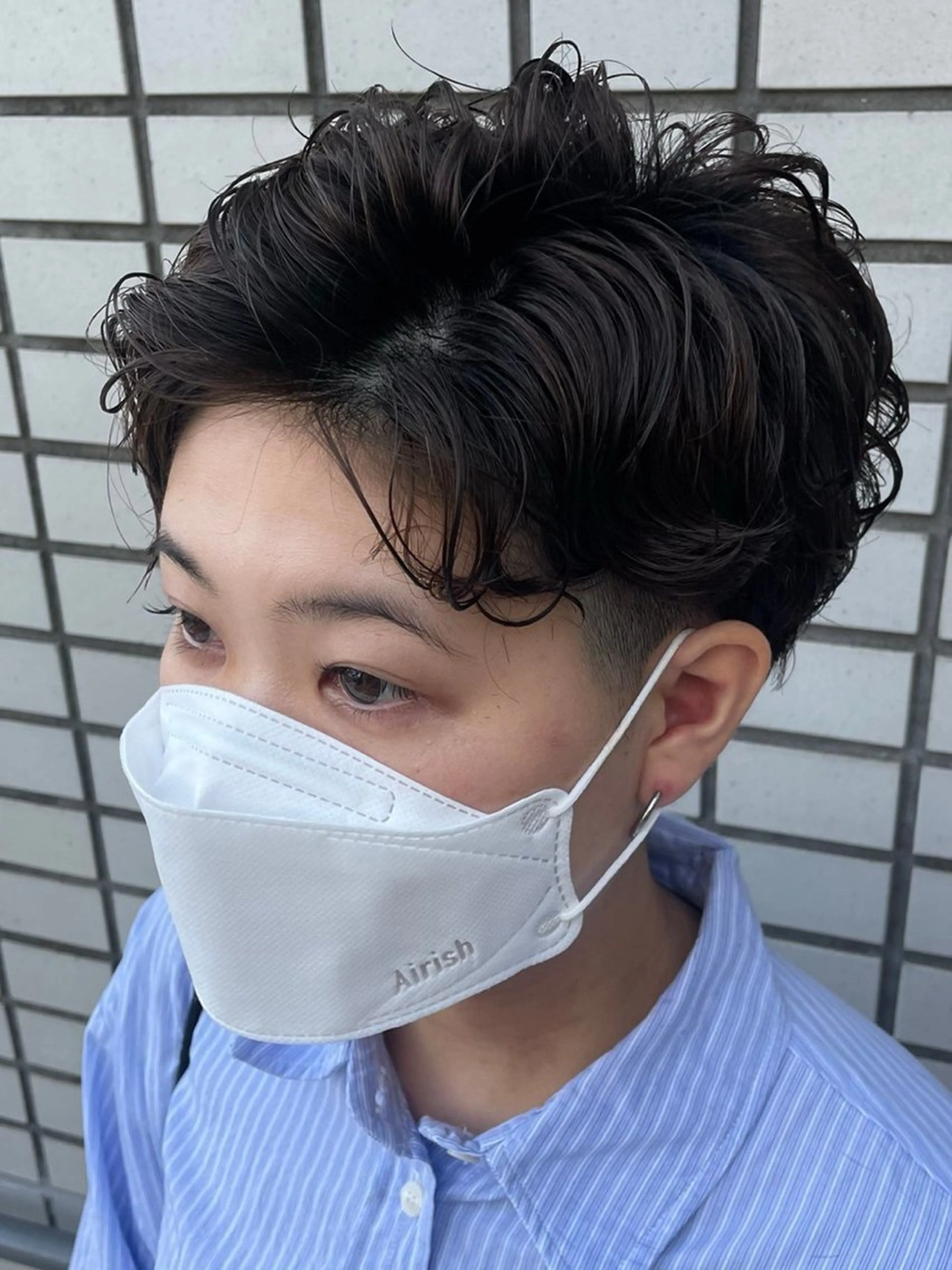 メンズ カット 透明感カラー🐾 Riona🎀のヘアスタイル