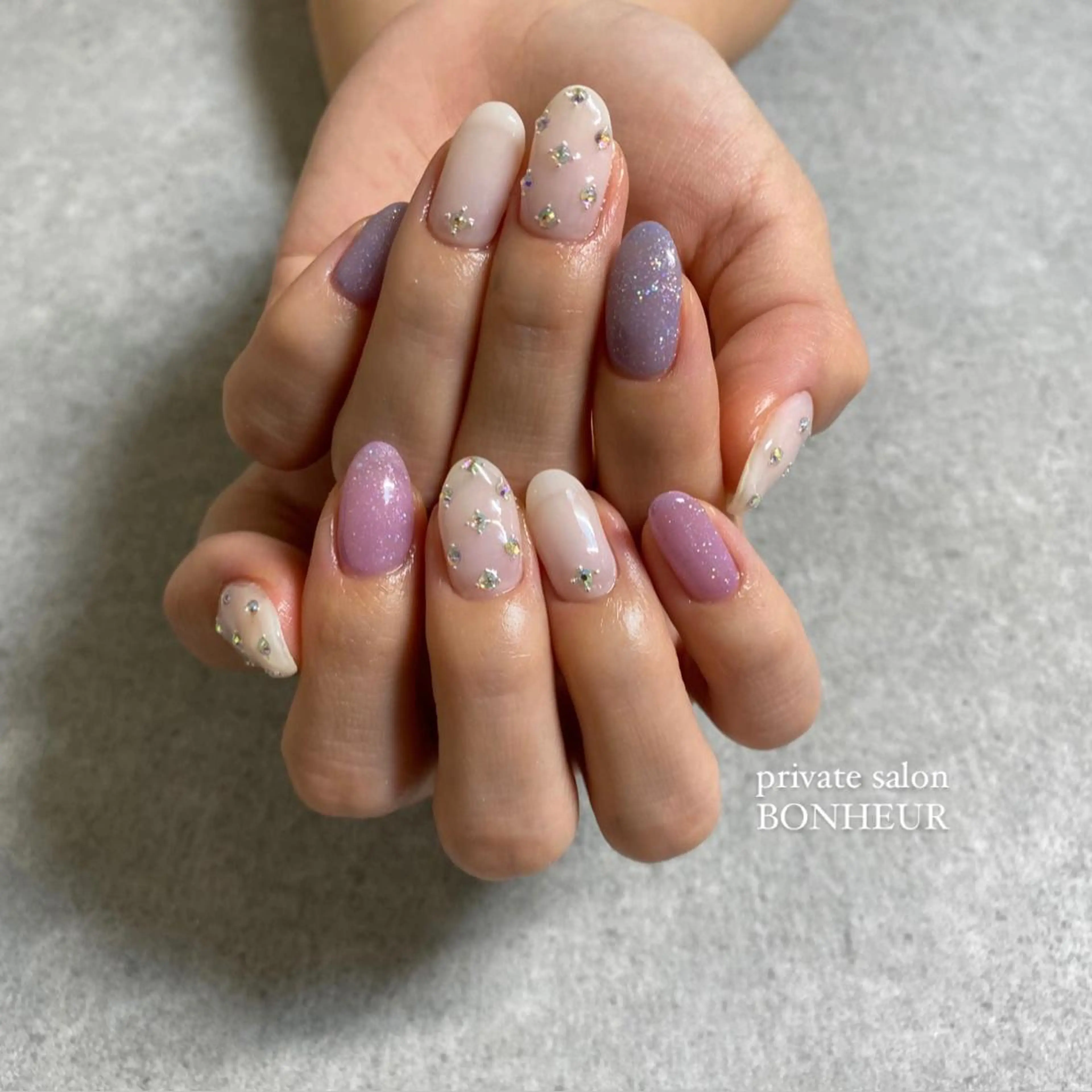 ネイル ハンドネイル BONHEUR Annaのネイルデザイン