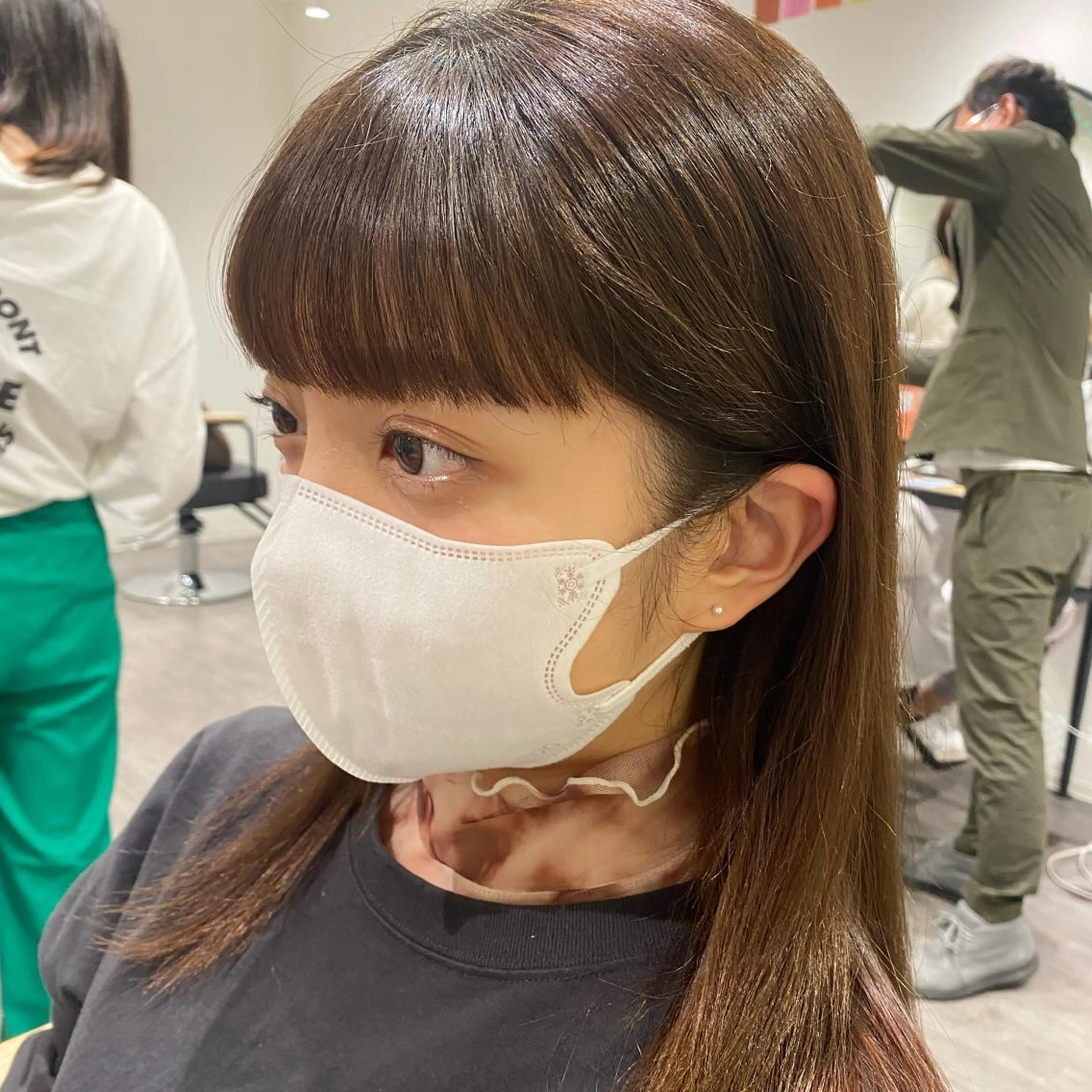 ミディアム カット cocotte🌿 amaneのヘアスタイル