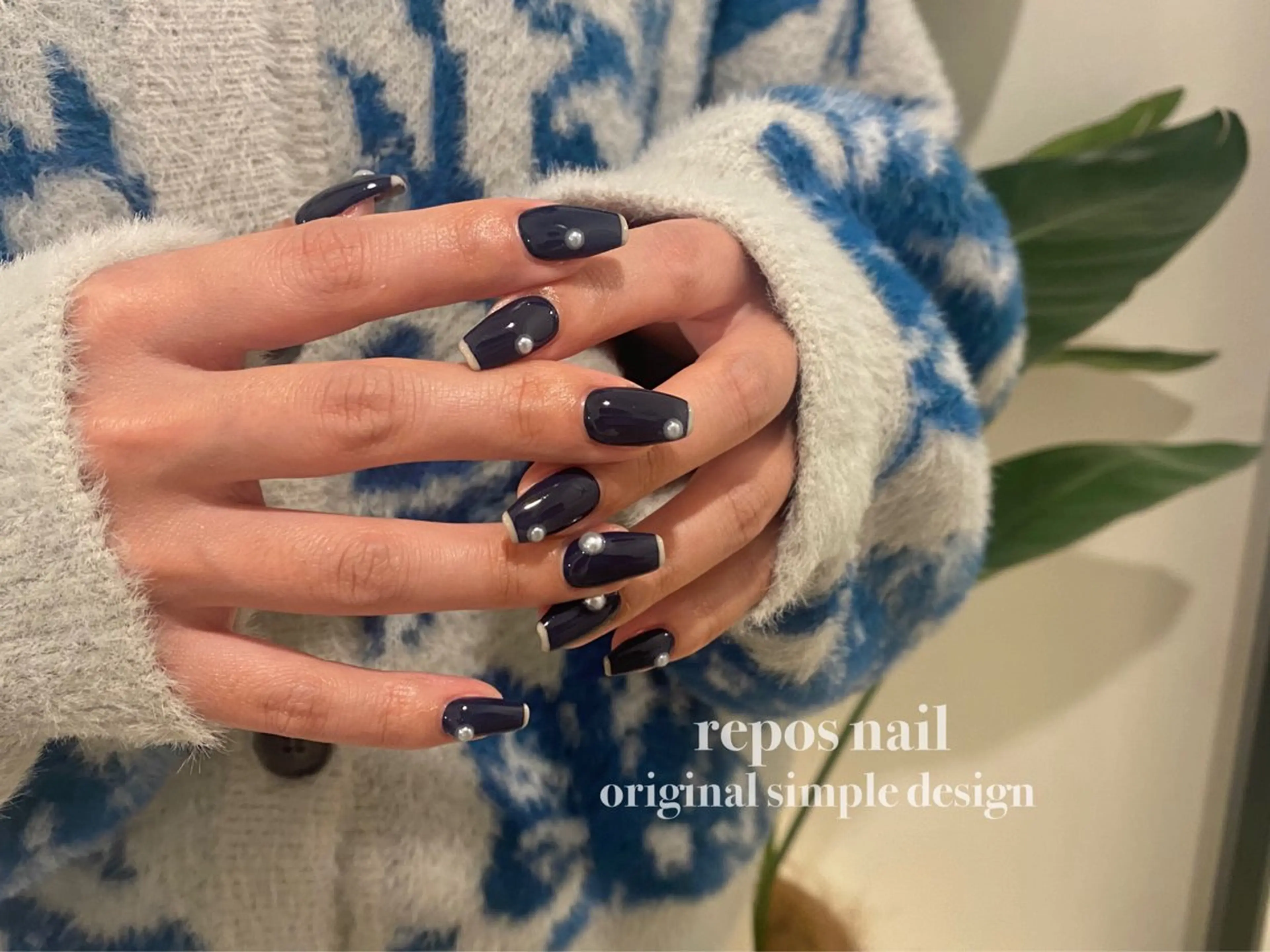 ネイル ハンドネイル repos-ルポ- misuzu🌿のネイルデザイン