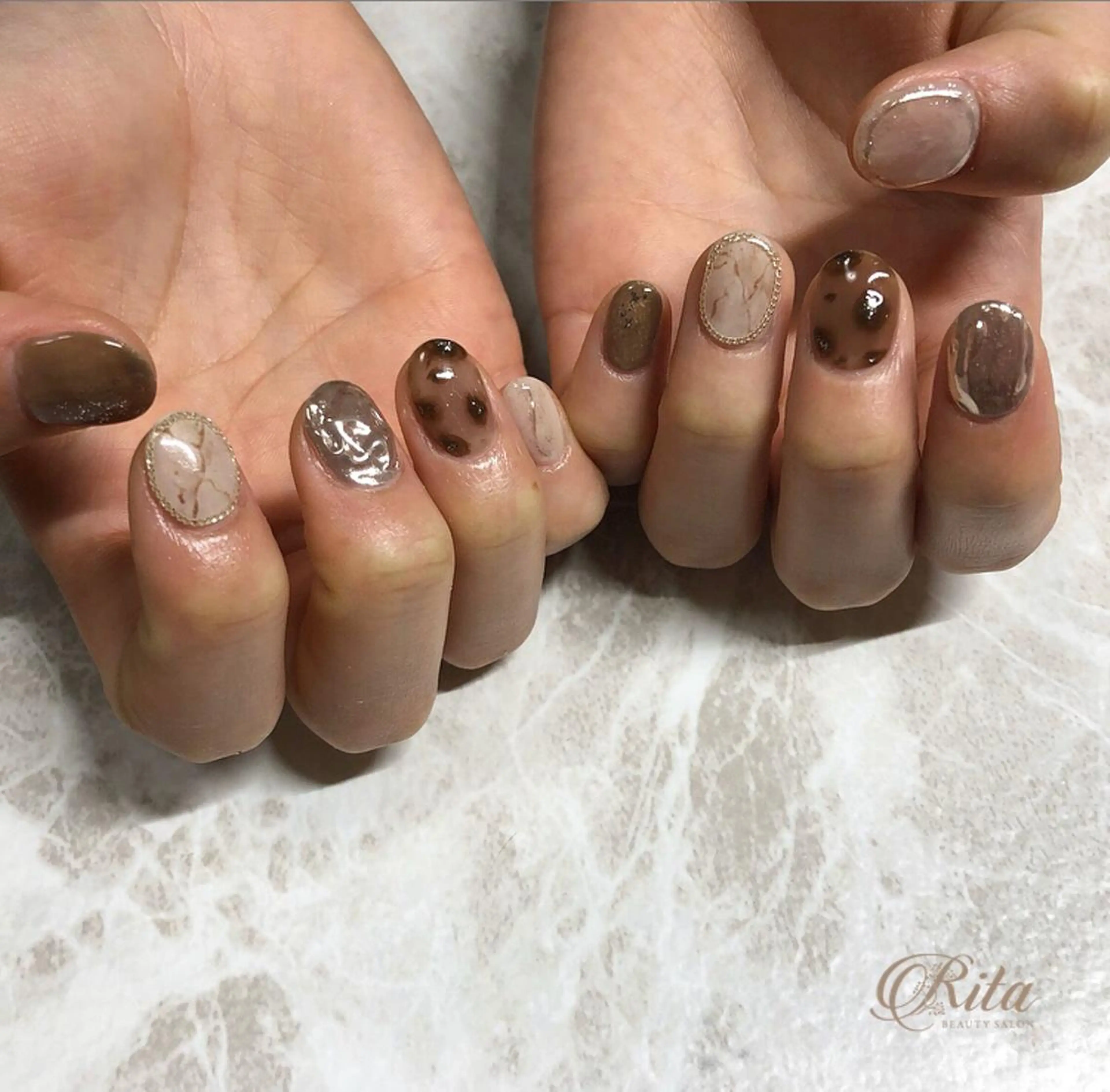 ネイル Rio 𓍼のネイルデザイン
