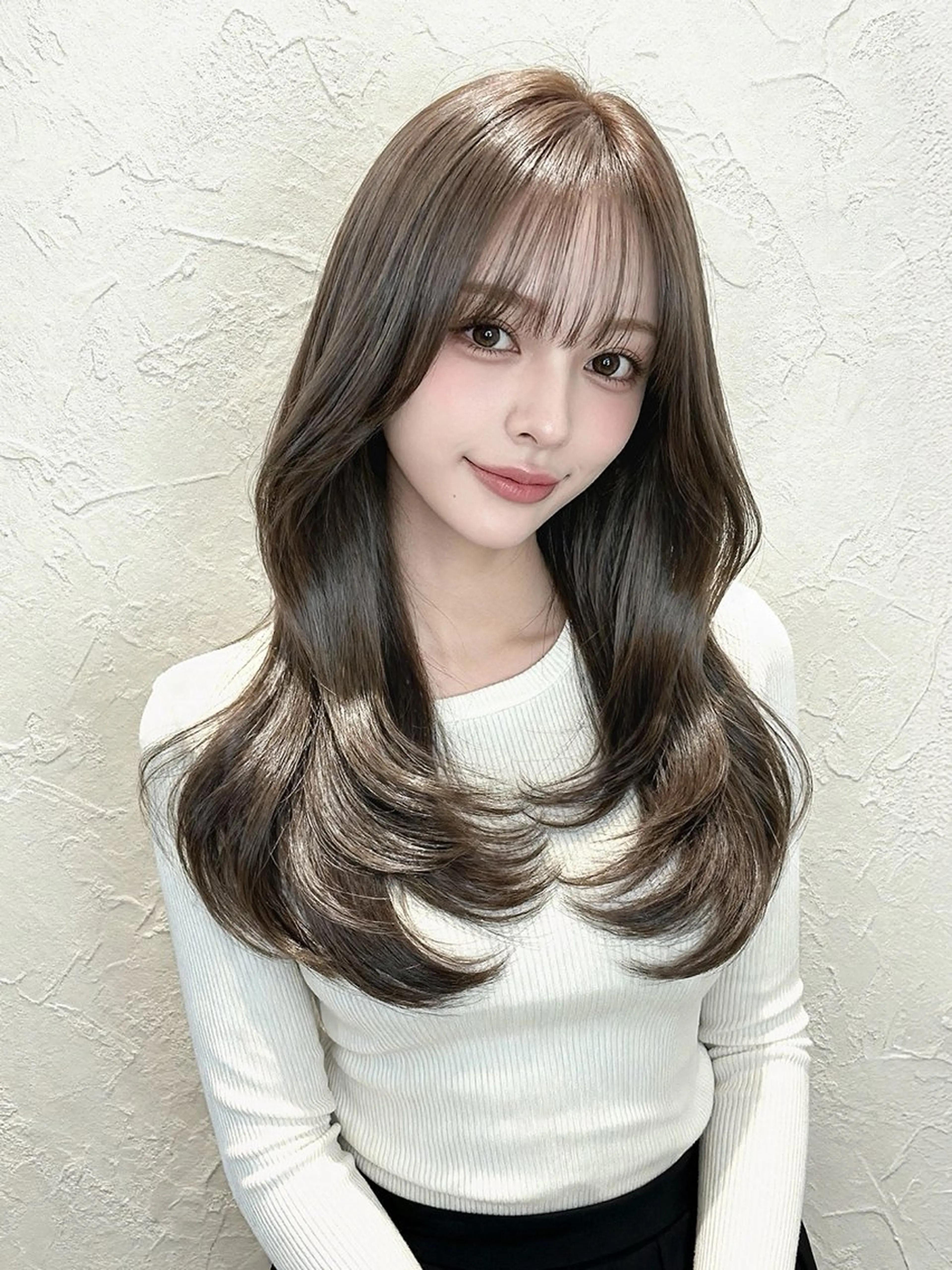 カラー core茶屋町 桜子のヘアスタイル