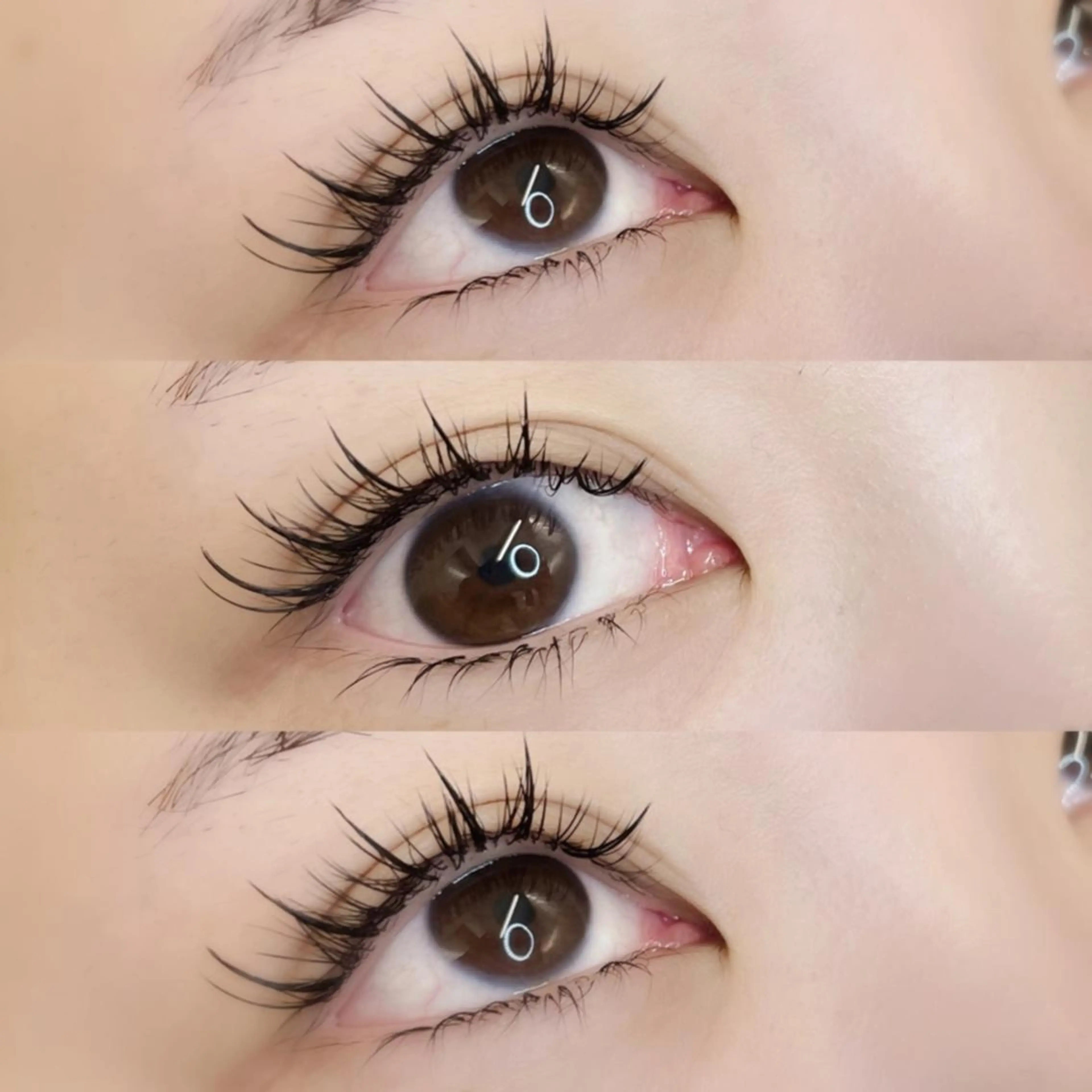 マツエク・マツパ 束感まつ毛 韓国風マツエク パリジェンヌラッシュリフト 一重×まつ毛パーマ ワンホンマツエク 500%可愛い💘 fein.表参道店のマツエク・マツパデザイン