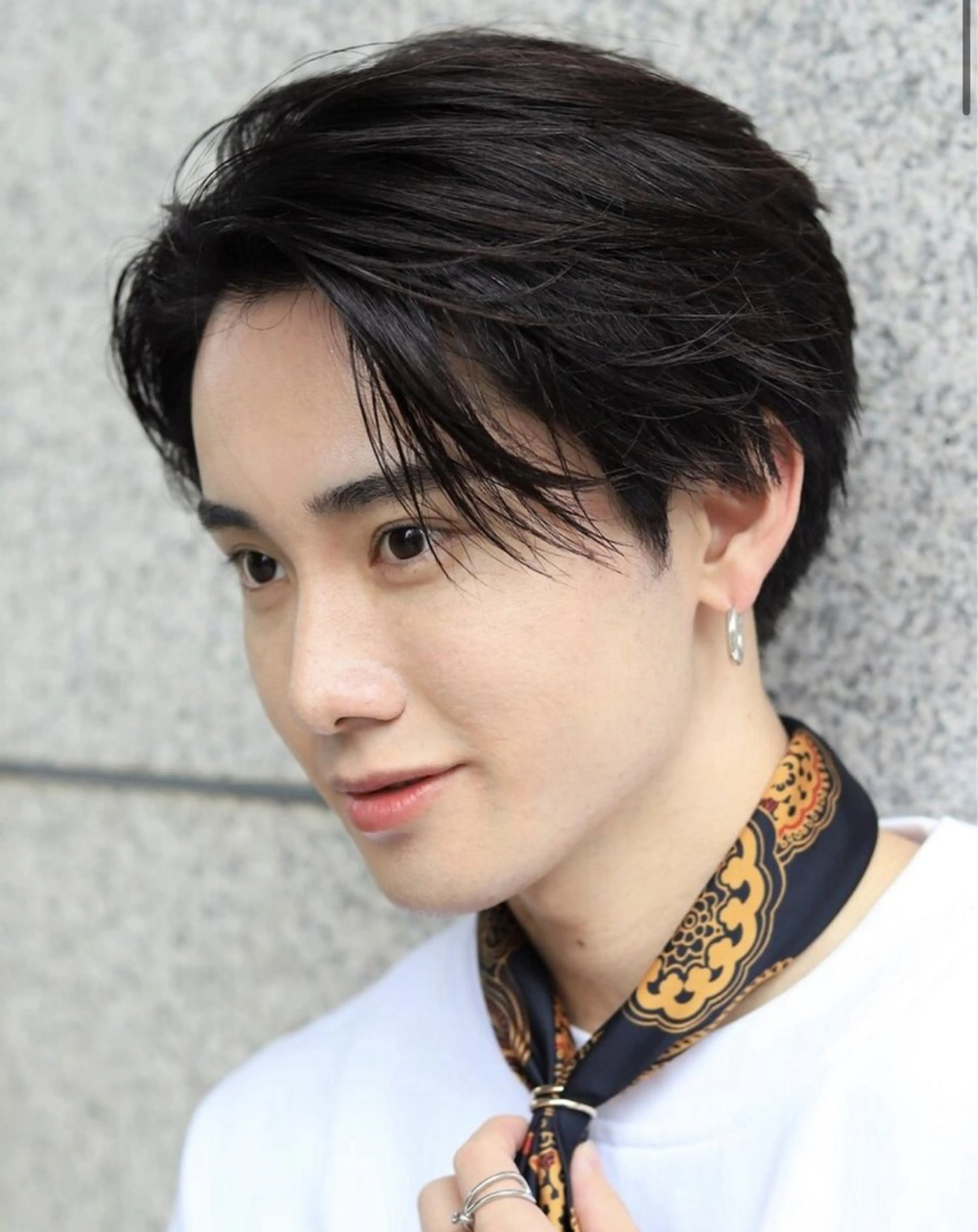 ミディアム MENS FEEL 心斎橋店所属・森口 竜匡のヘアスタイル