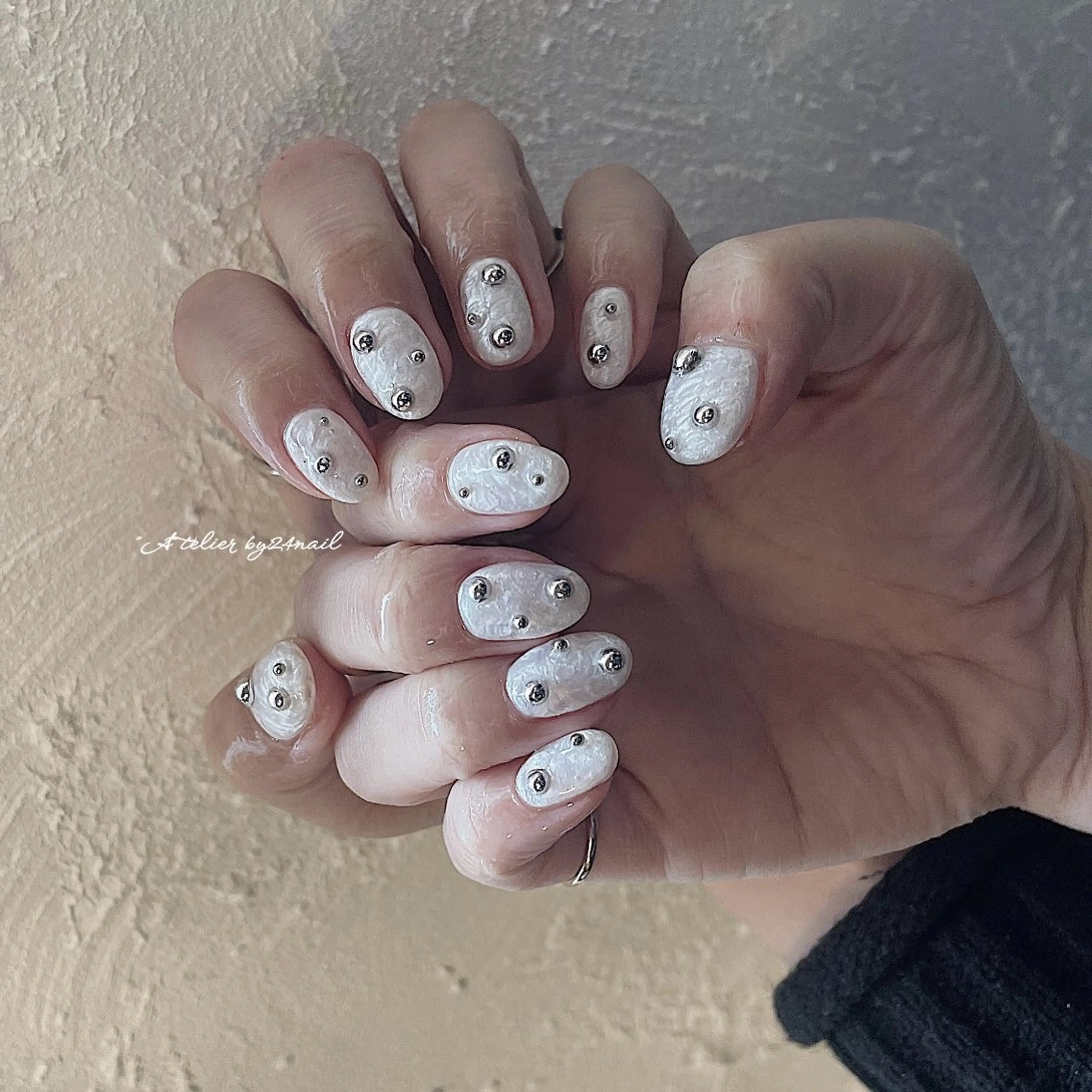 ãã€ã« Atelier by 24nail/Ayaã®ãã€ã«ãã¶ã€ã³