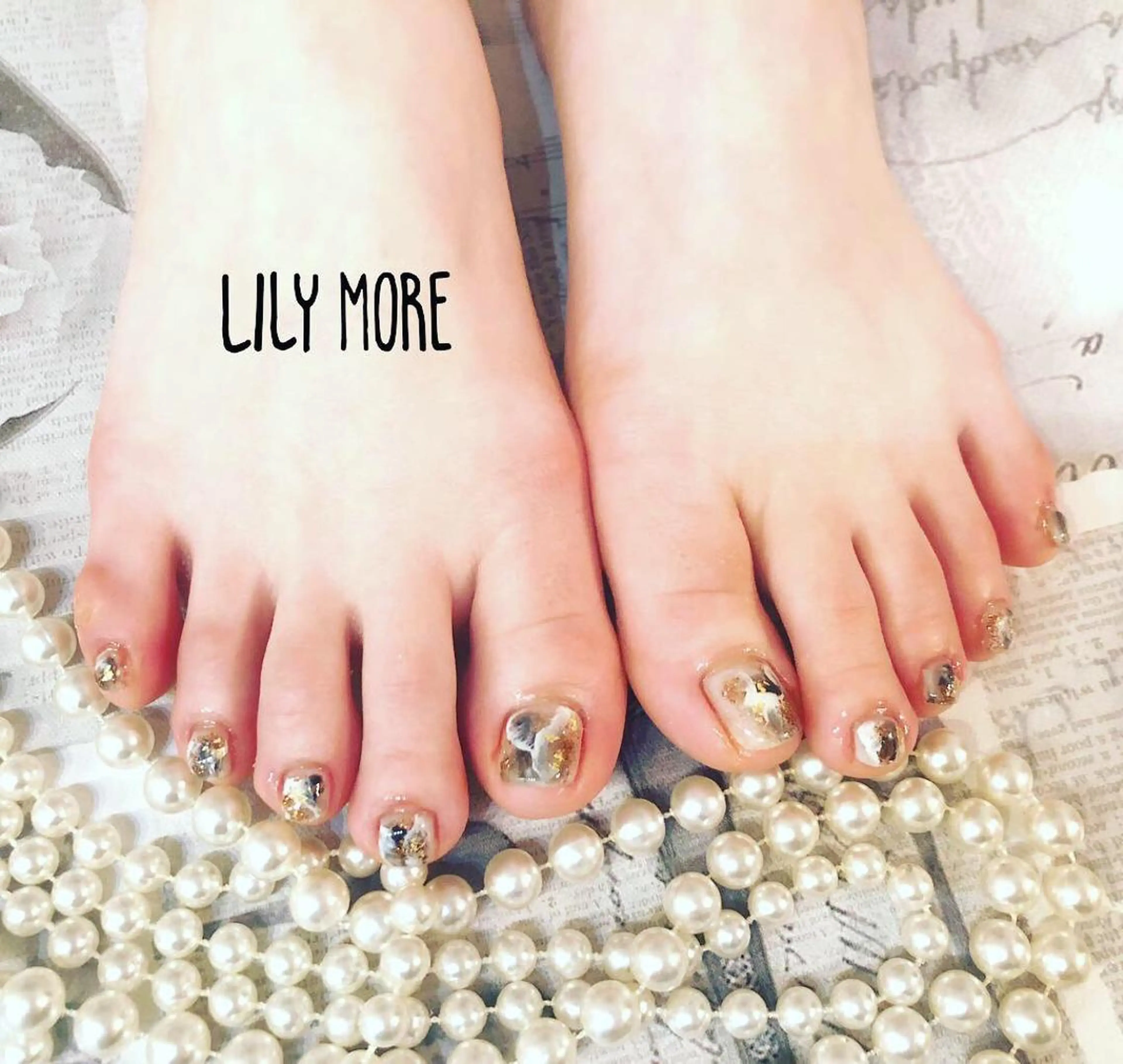 ネイル ニュアンスネイル Lily closetのネイルデザイン