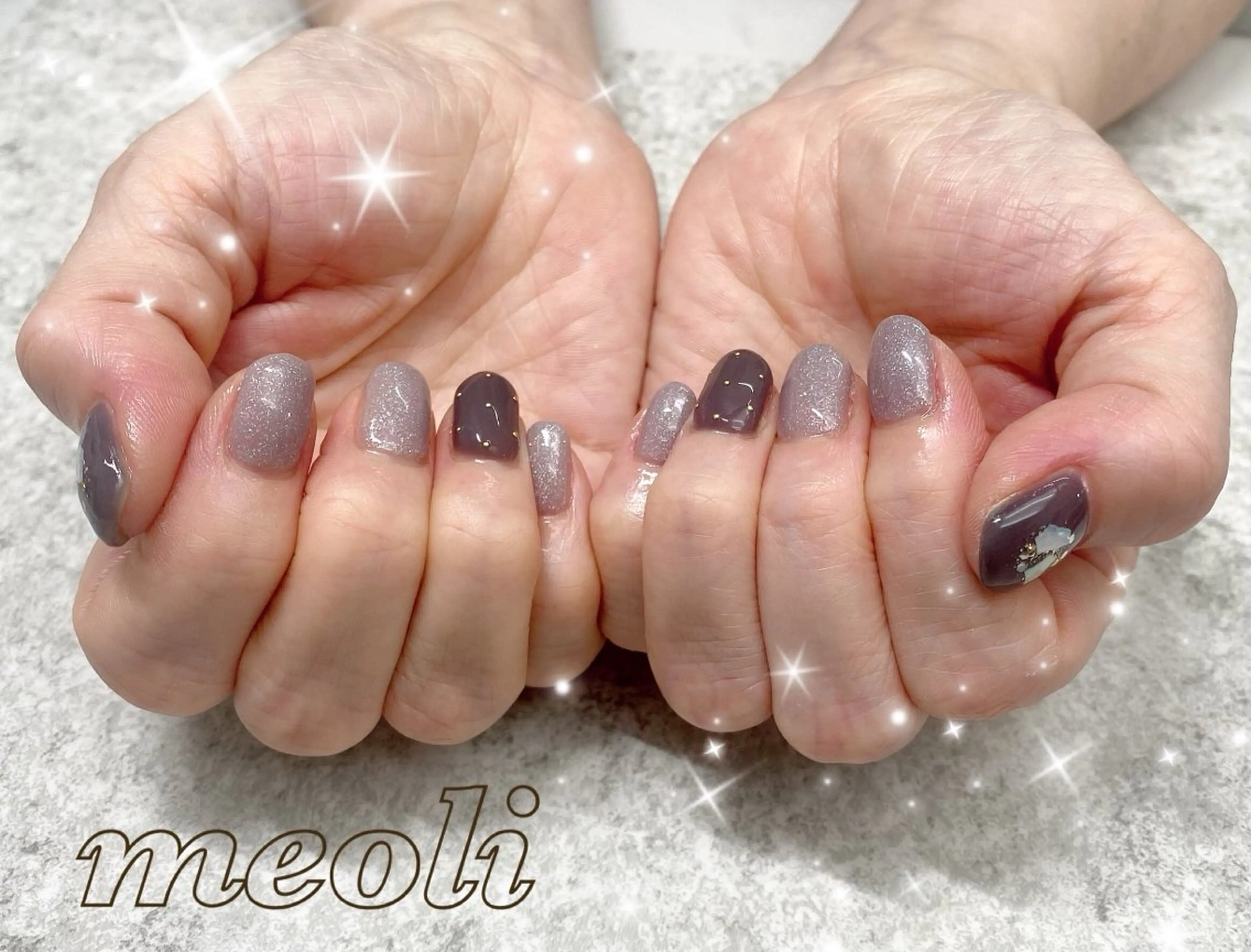ネイル ハンドネイル nail salon meoli メグのネイルデザイン