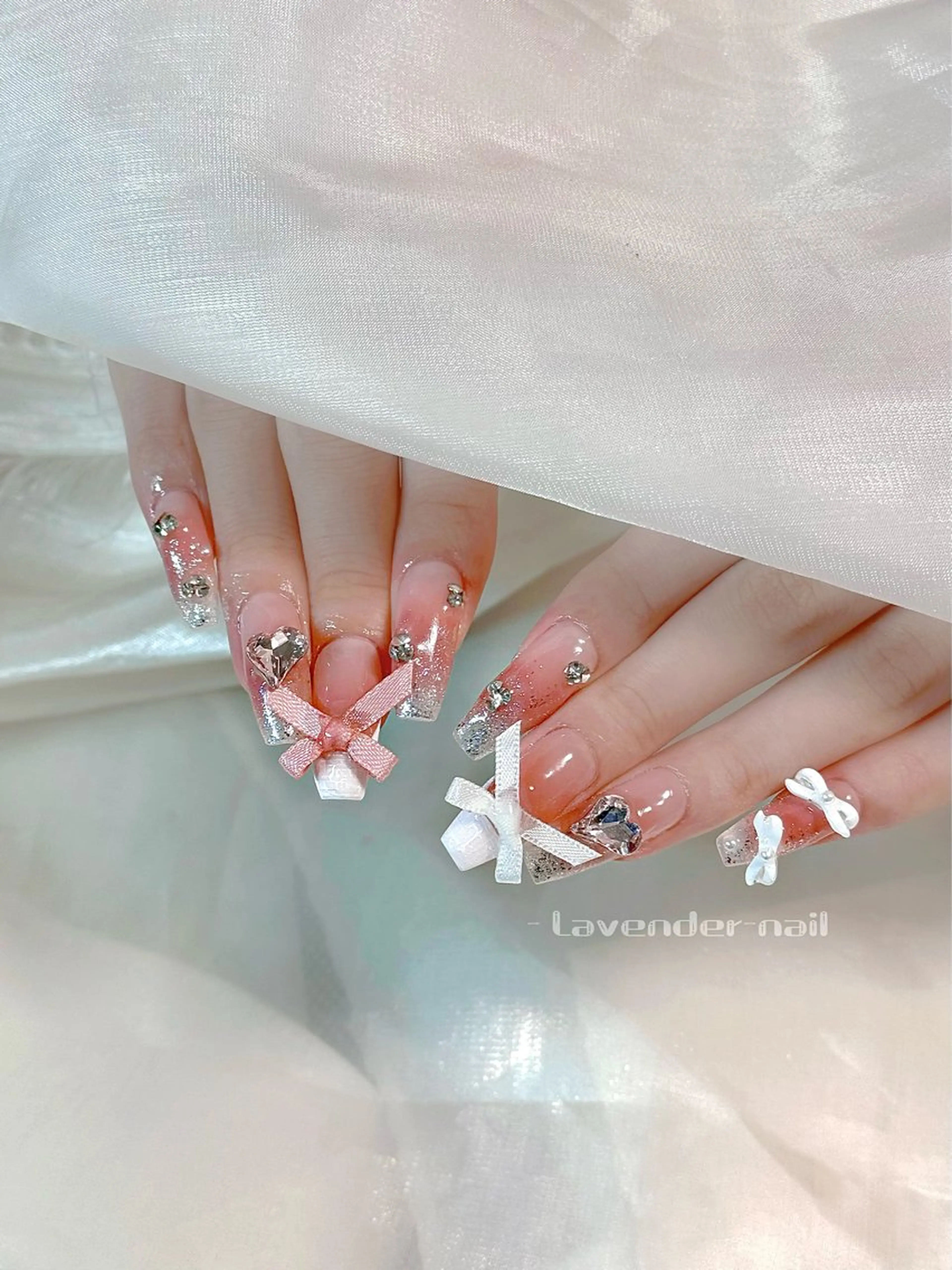 ネイル ハンドネイル Lavender nail·北18条のネイルデザイン