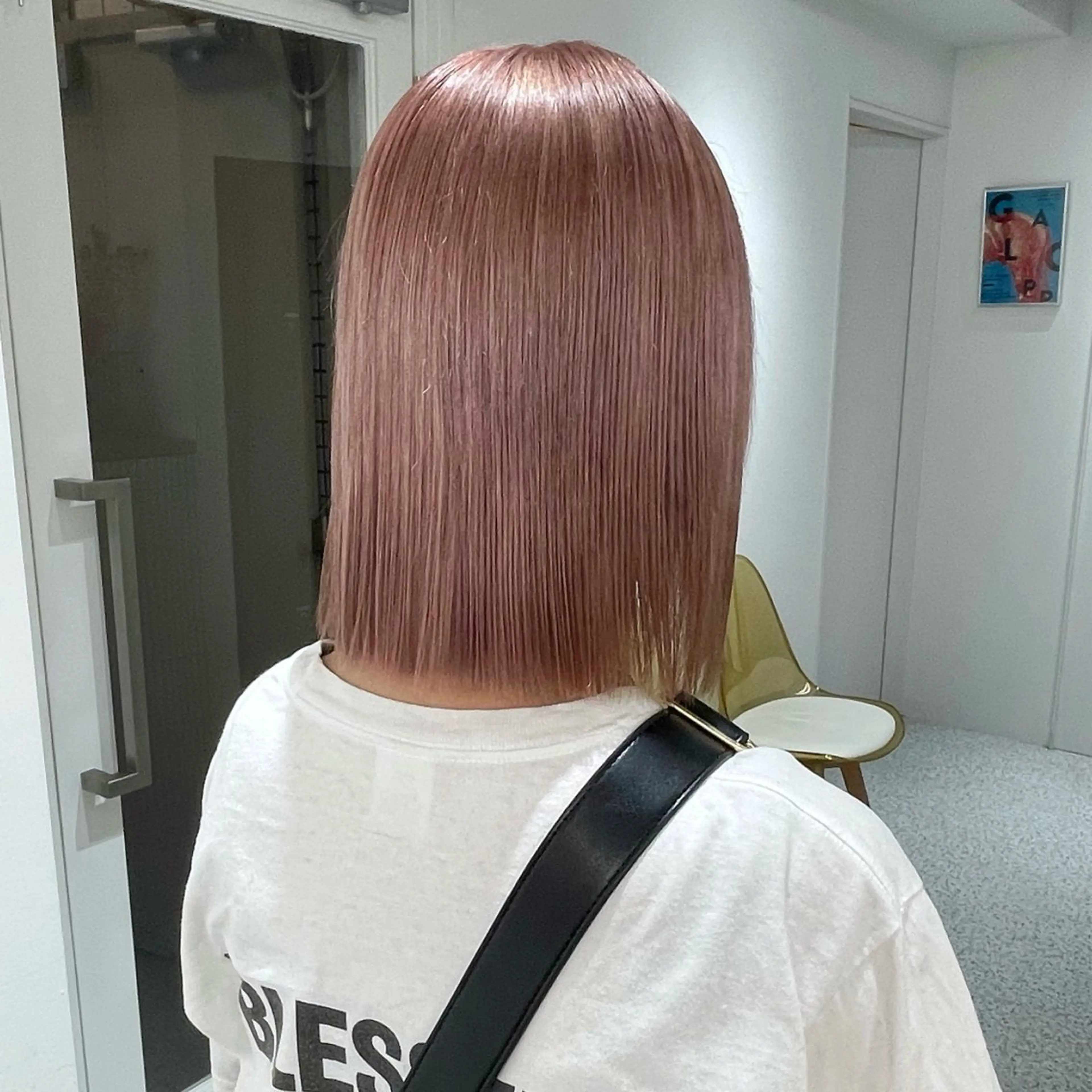 ミディアム カラー 💍ダメージ最小限 ブリーチ/ちさと💍のヘアスタイル