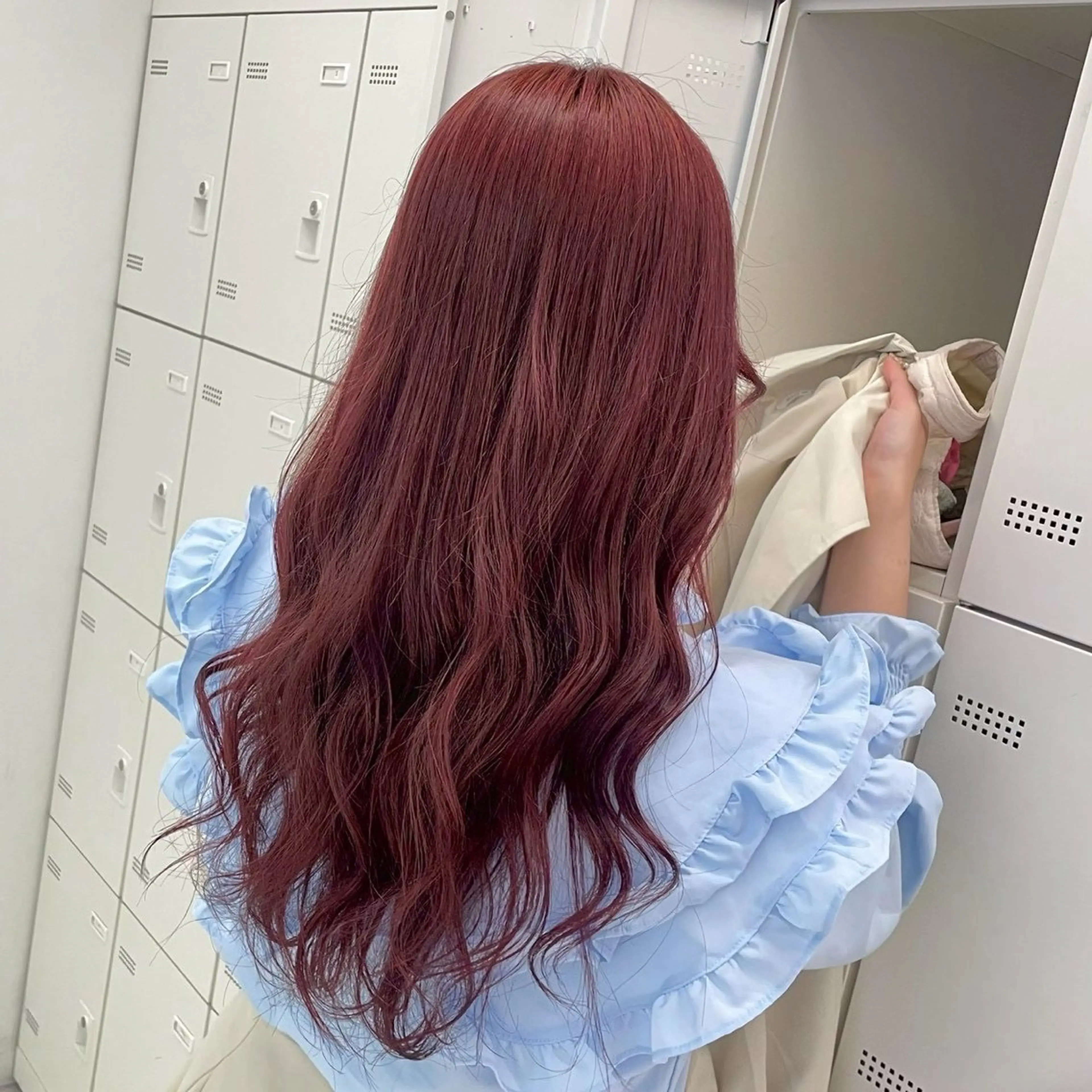 ロング カラー メンズ 透明感カラー ヘアカラー honoka ワンカラー/髪質改善のヘアスタイル