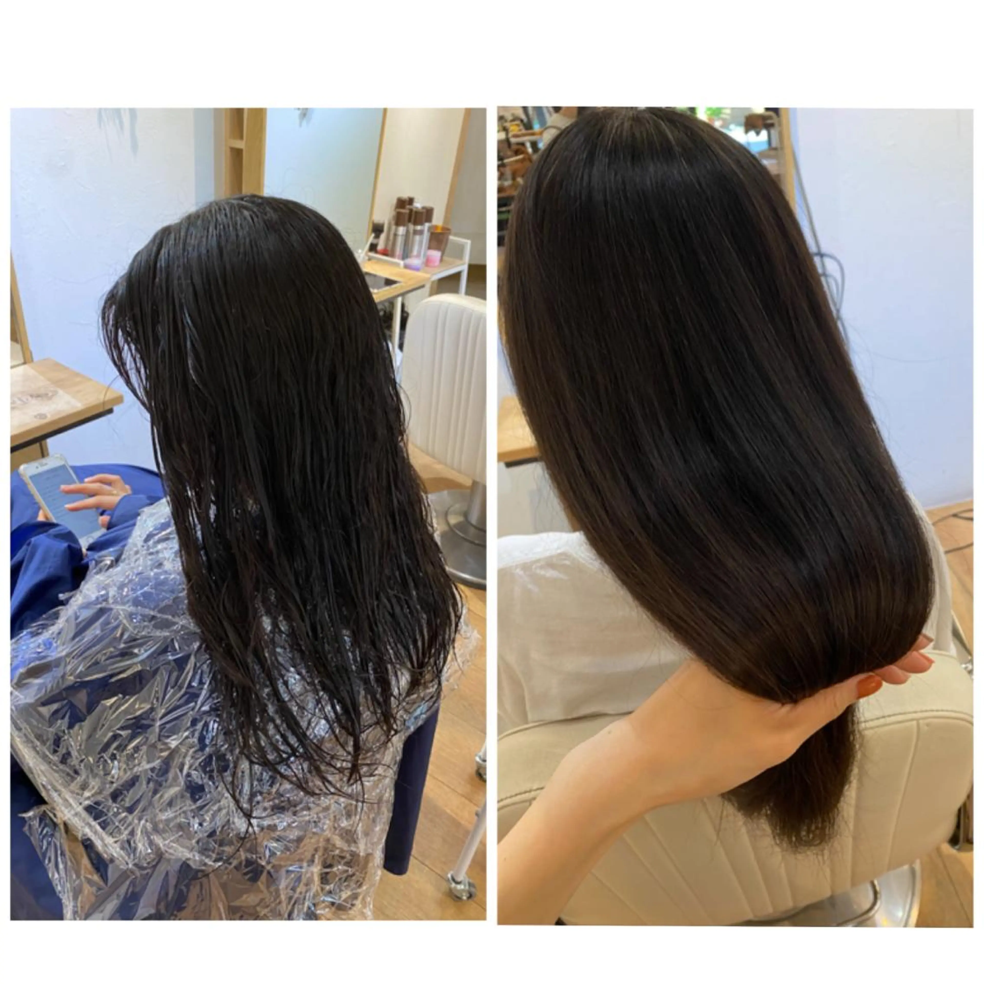 【☘️最高級のお薬でダメージレス☘️】プレミアムTOkIO de shinka縮毛矯正 +カットの写真