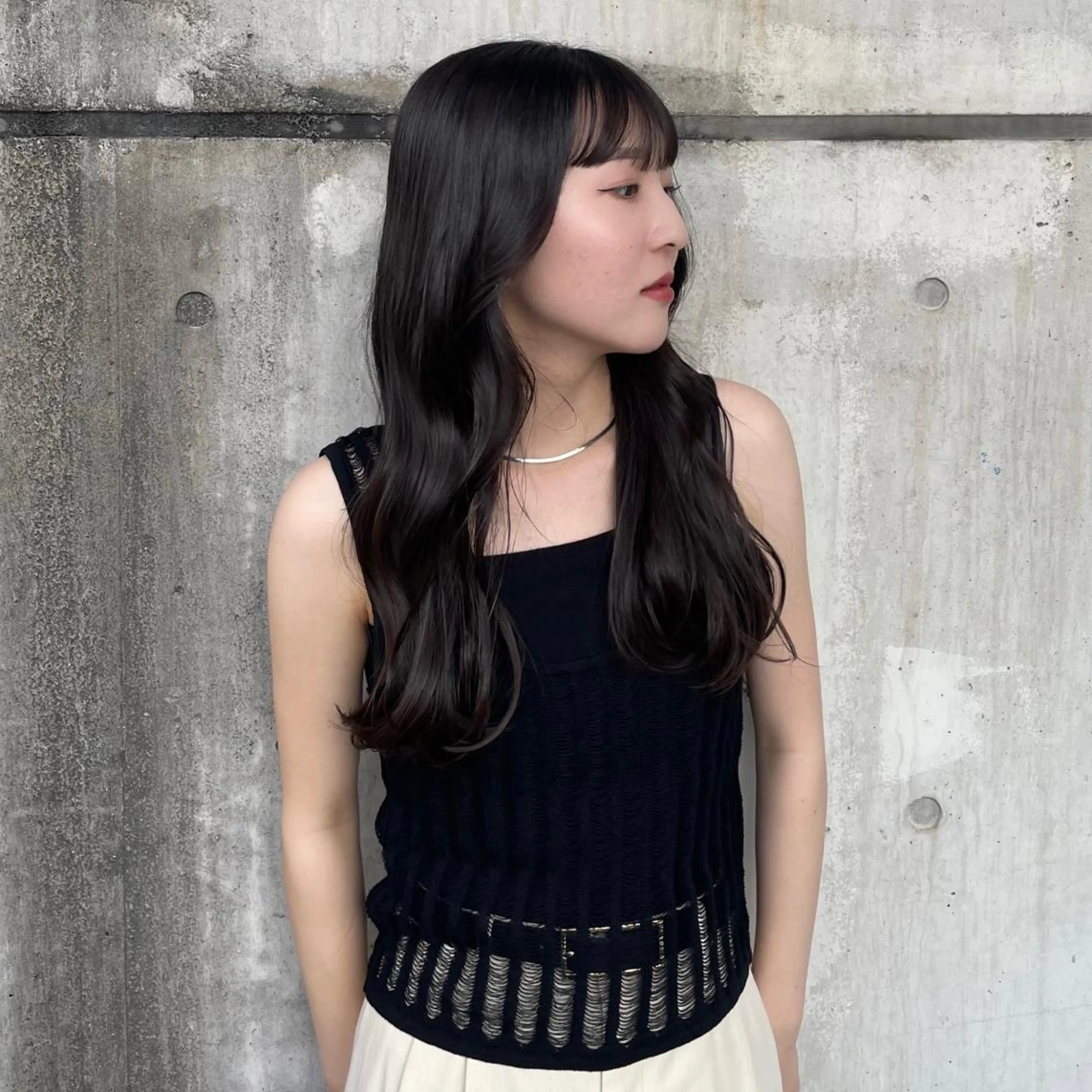 ヘアアレンジ nonoka オリーブ/レイヤーのヘアスタイル