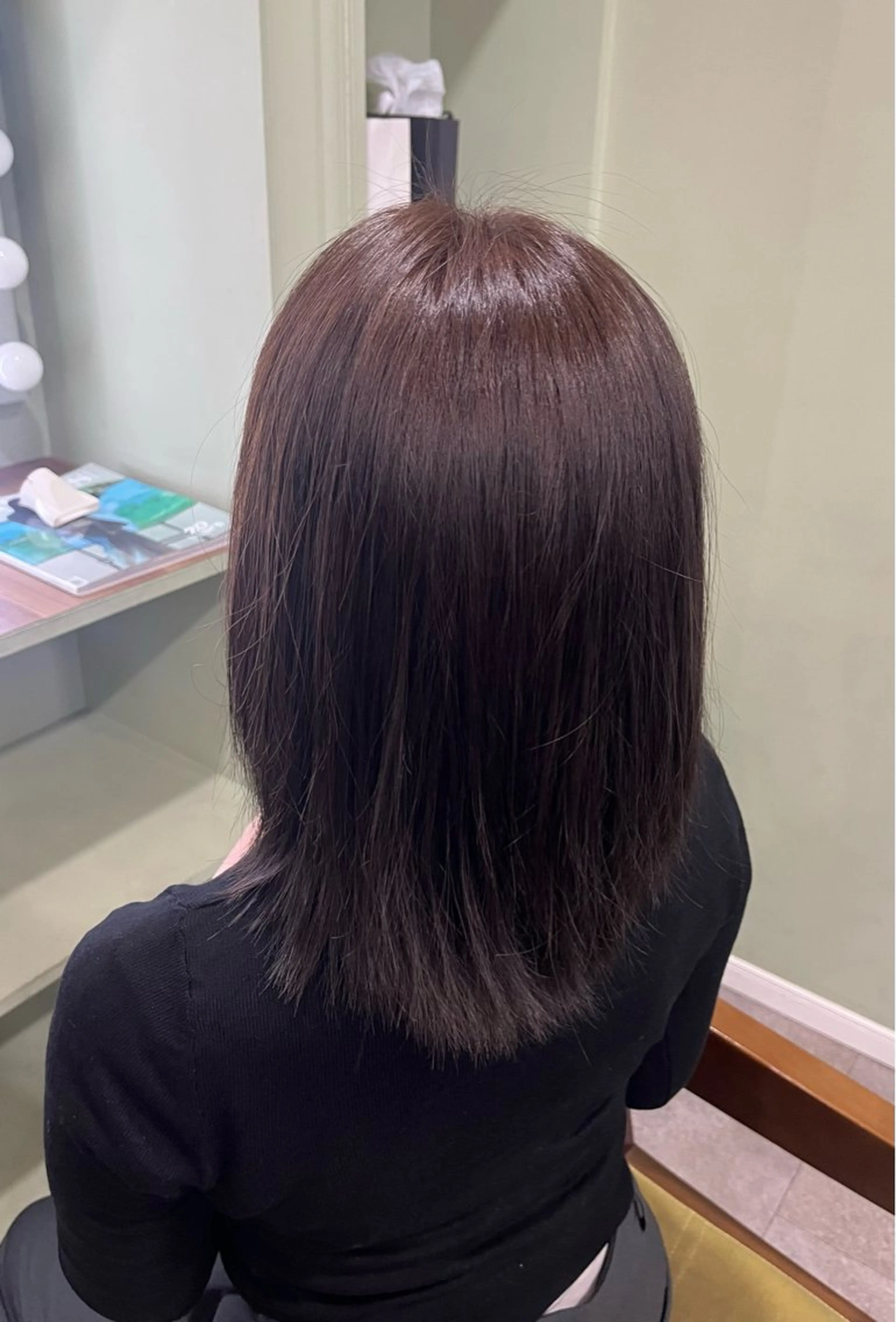 カラー AYANE ◝✩韓国ヘアのヘアスタイル