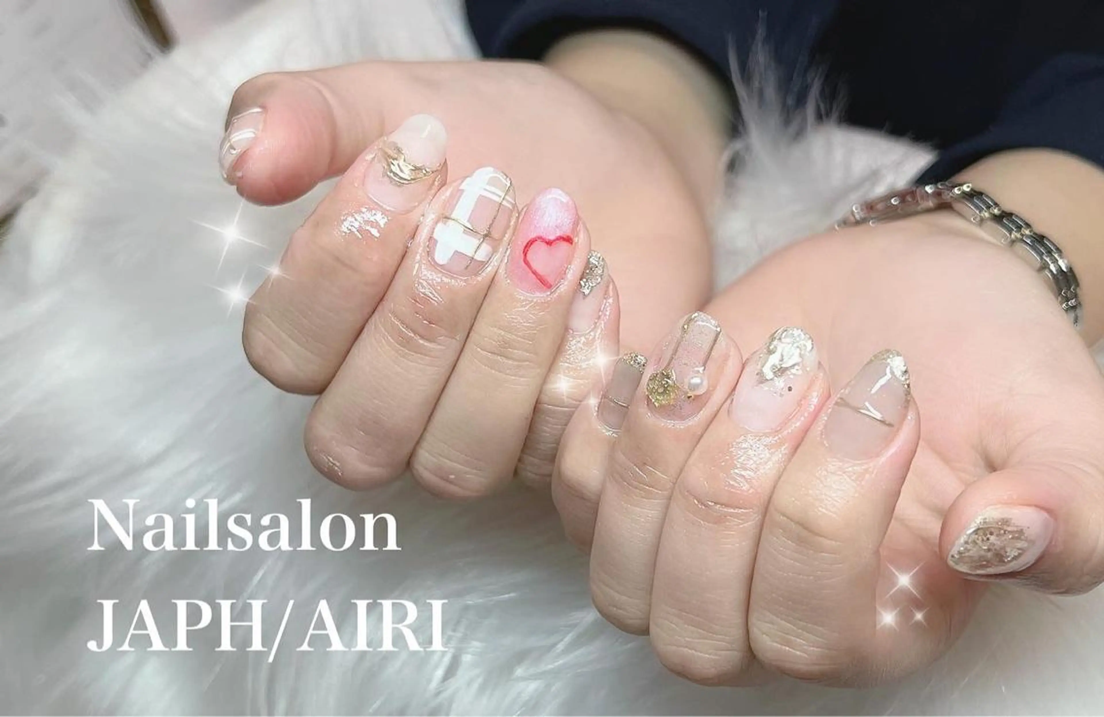 ネイル ハート NailSalon /JAPHのネイルデザイン