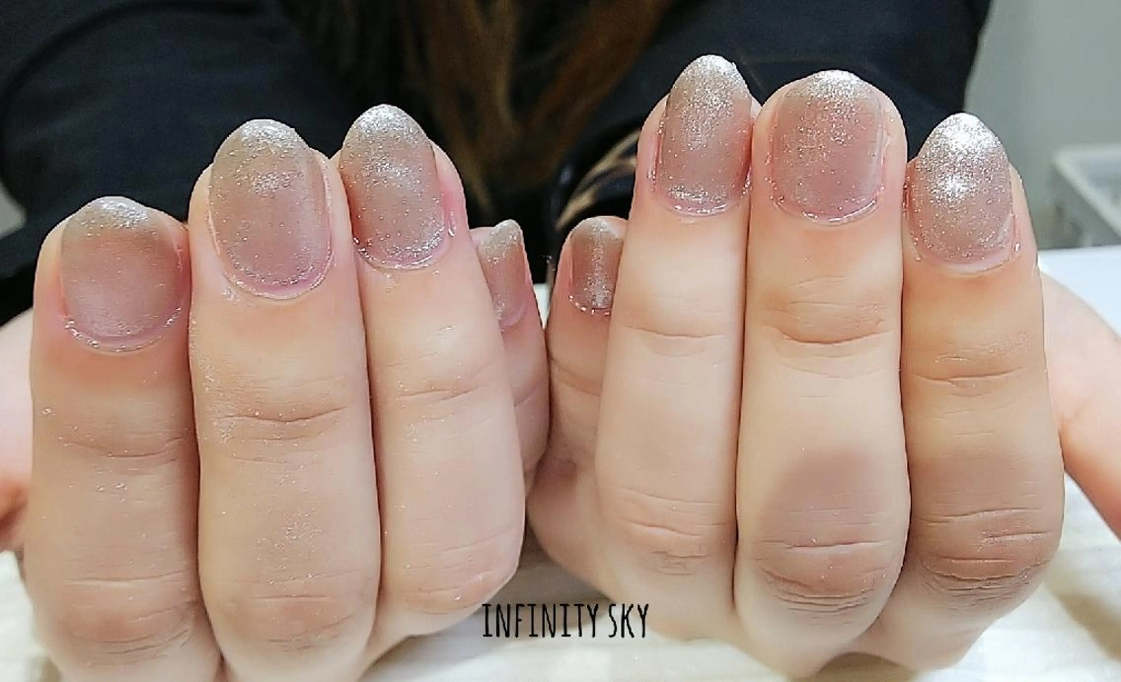 ネイル マグネットネイル infinity skyのネイルデザイン