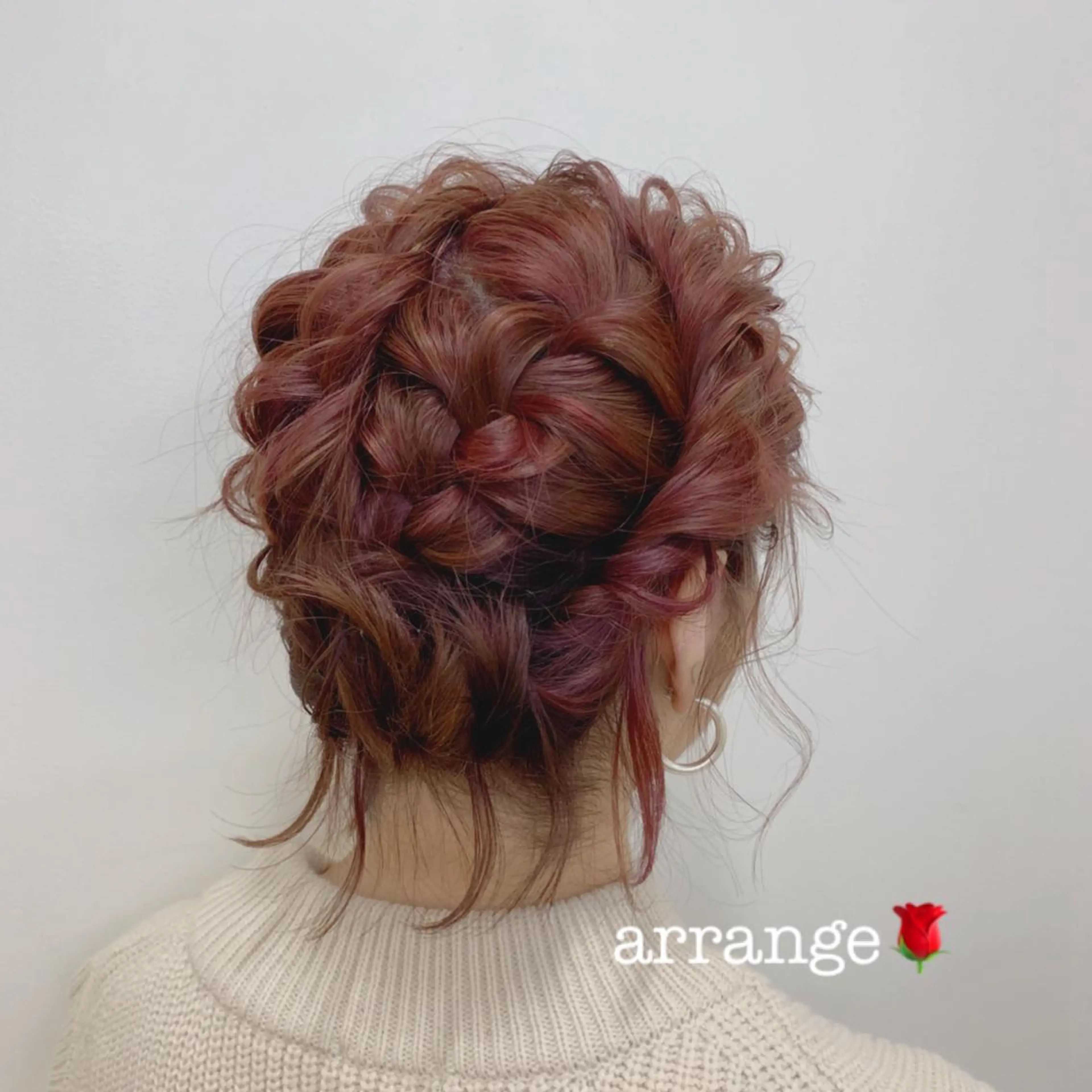 ショート カラー ヘアアレンジ yuka .のヘアスタイル