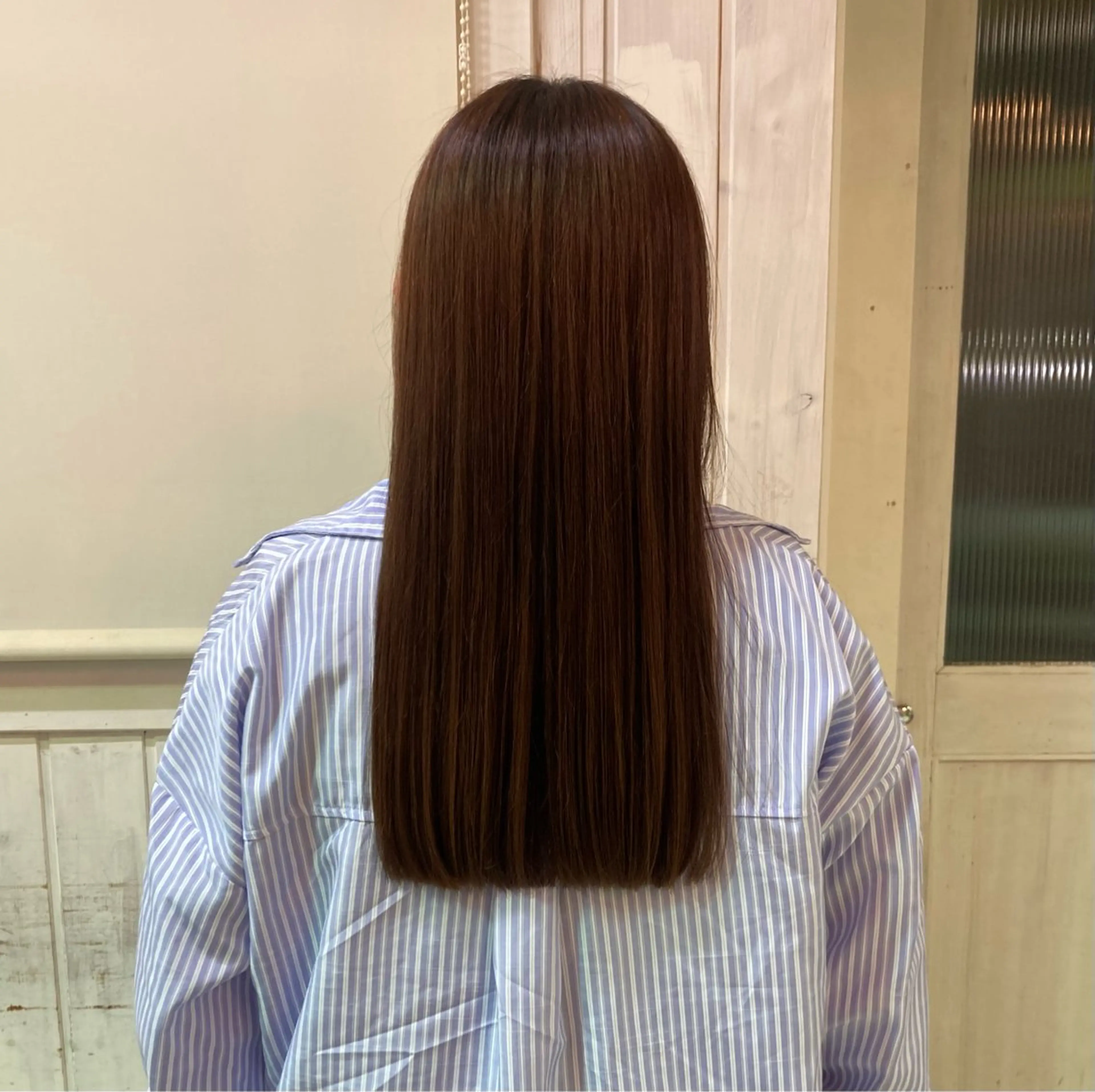 ロング GRANDEUR/似 合わせ/ケラスターゼのヘアスタイル