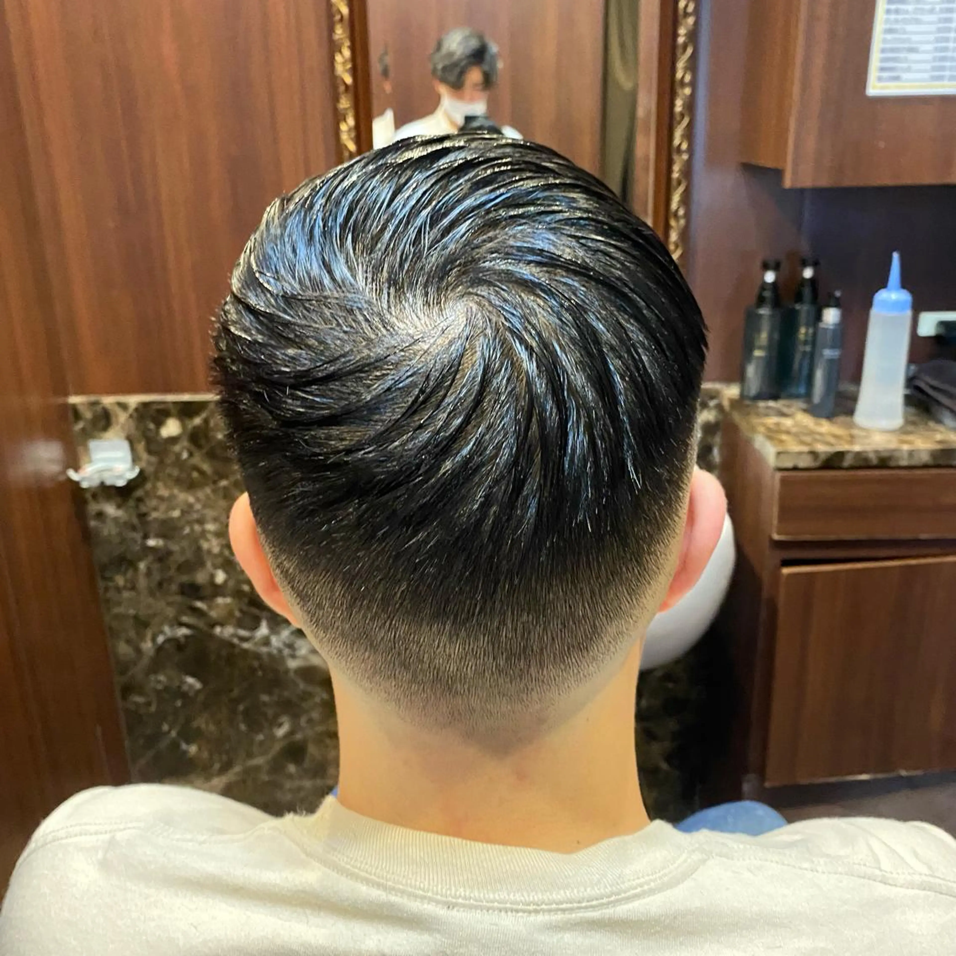 ショート メンズ 浅見 天翔のヘアスタイル