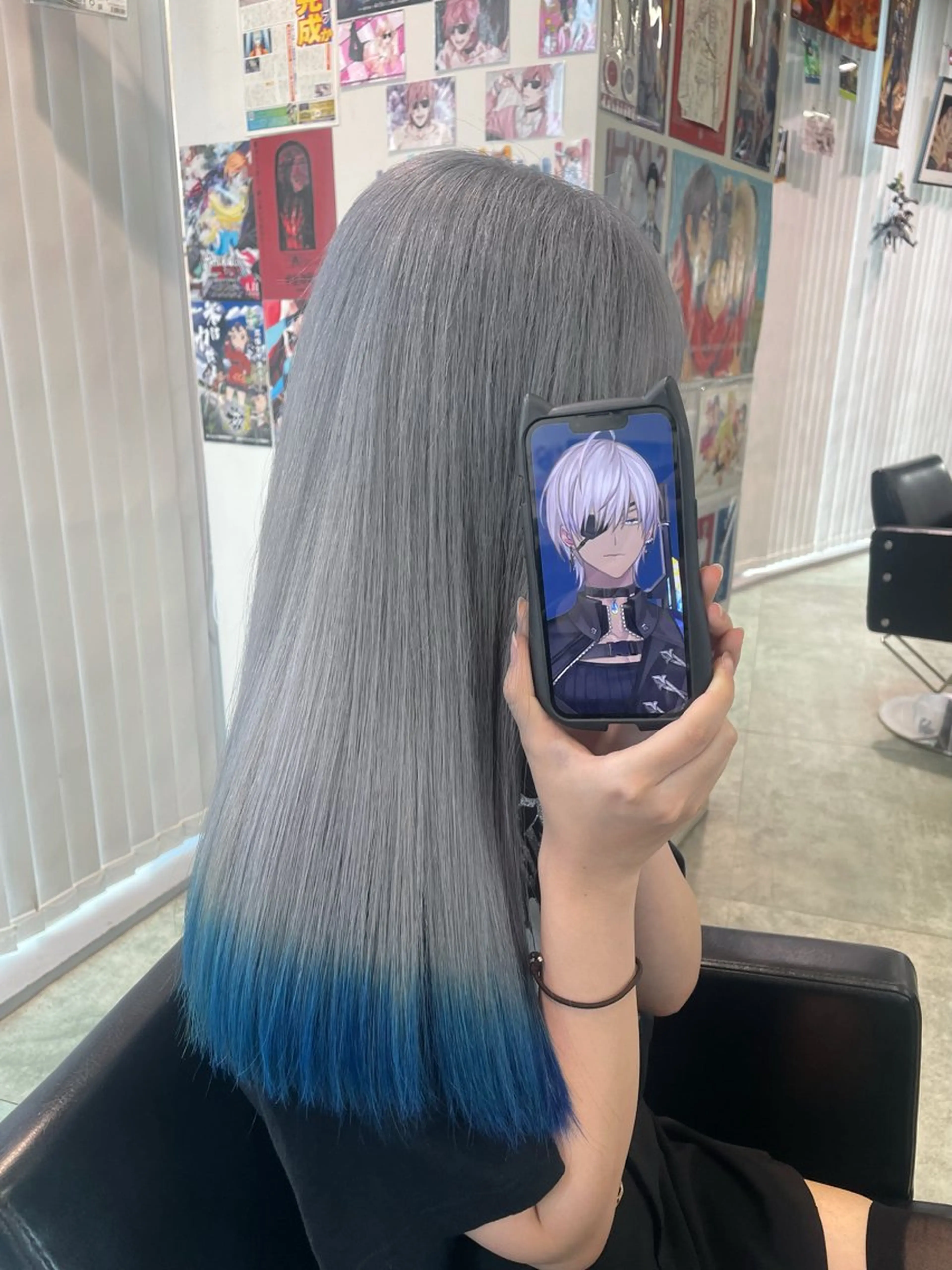 🩵ハイトーン推しカラー🩵推し色に染っちゃお!複数色もこのお値段で!の写真