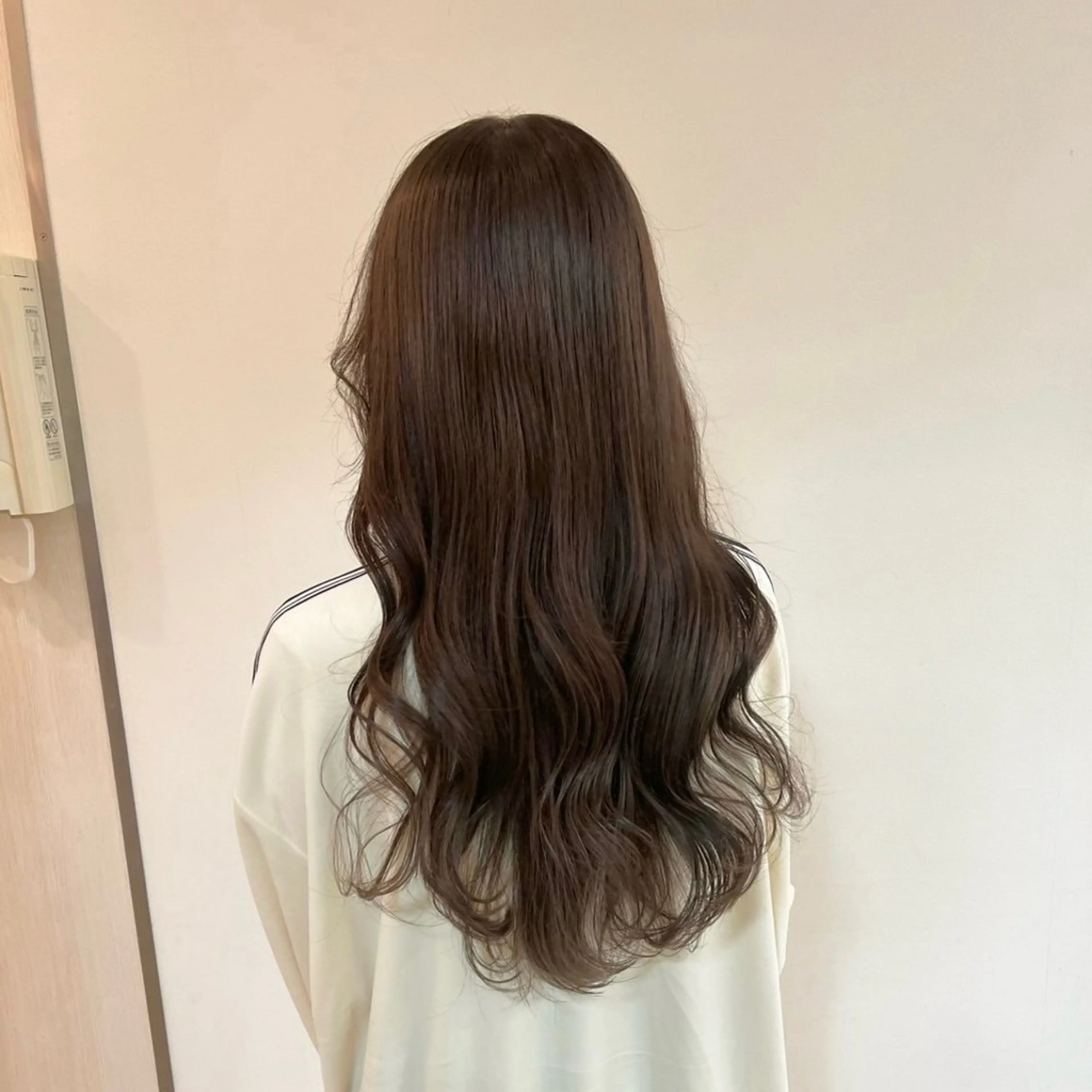 ロング カラー 髪質改善縮毛５０％ OFF/吉田 響歌♡のヘアスタイル