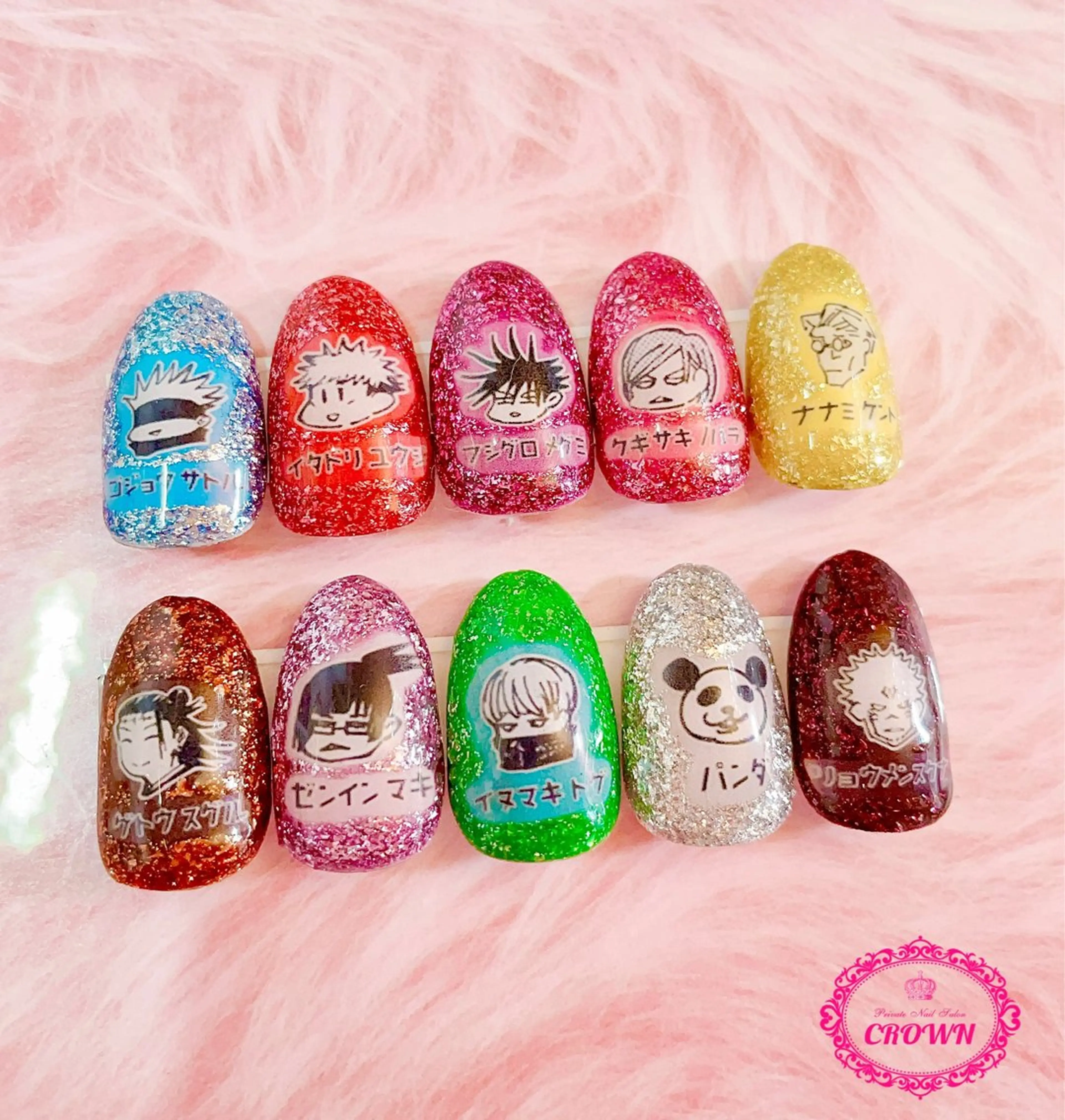 ネイル CROWN プライベートサロンのネイルデザイン