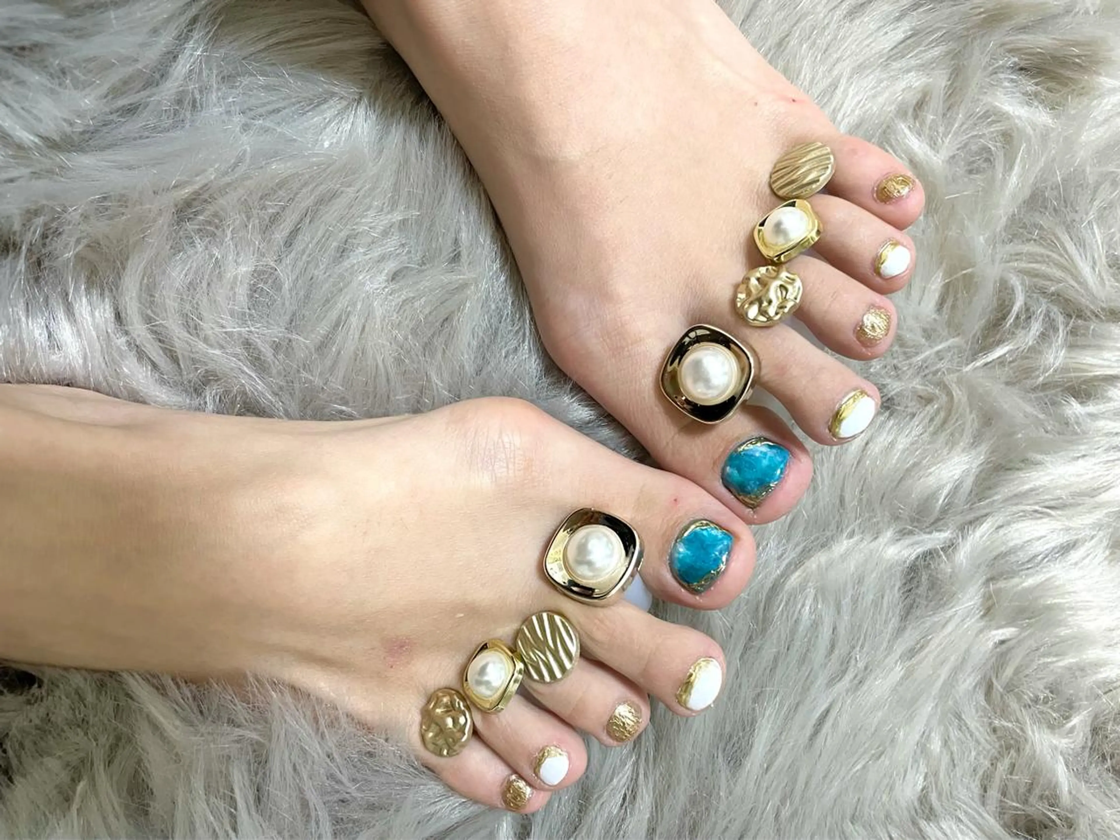 ネイル アートネイル フットネイル BINERVA nail salonのネイルデザイン