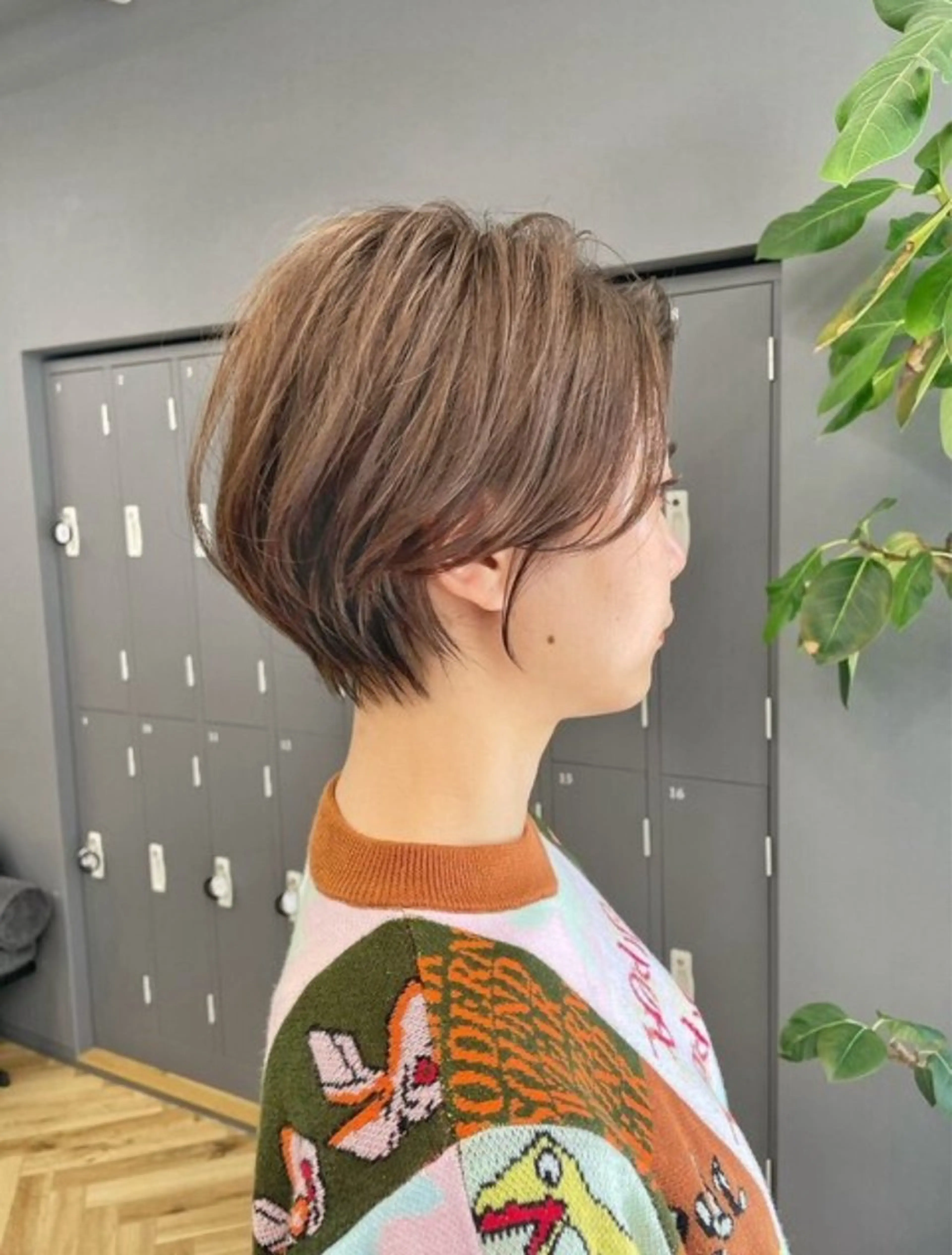 ショート 似合わせショート 森岡俊亮のヘアスタイル