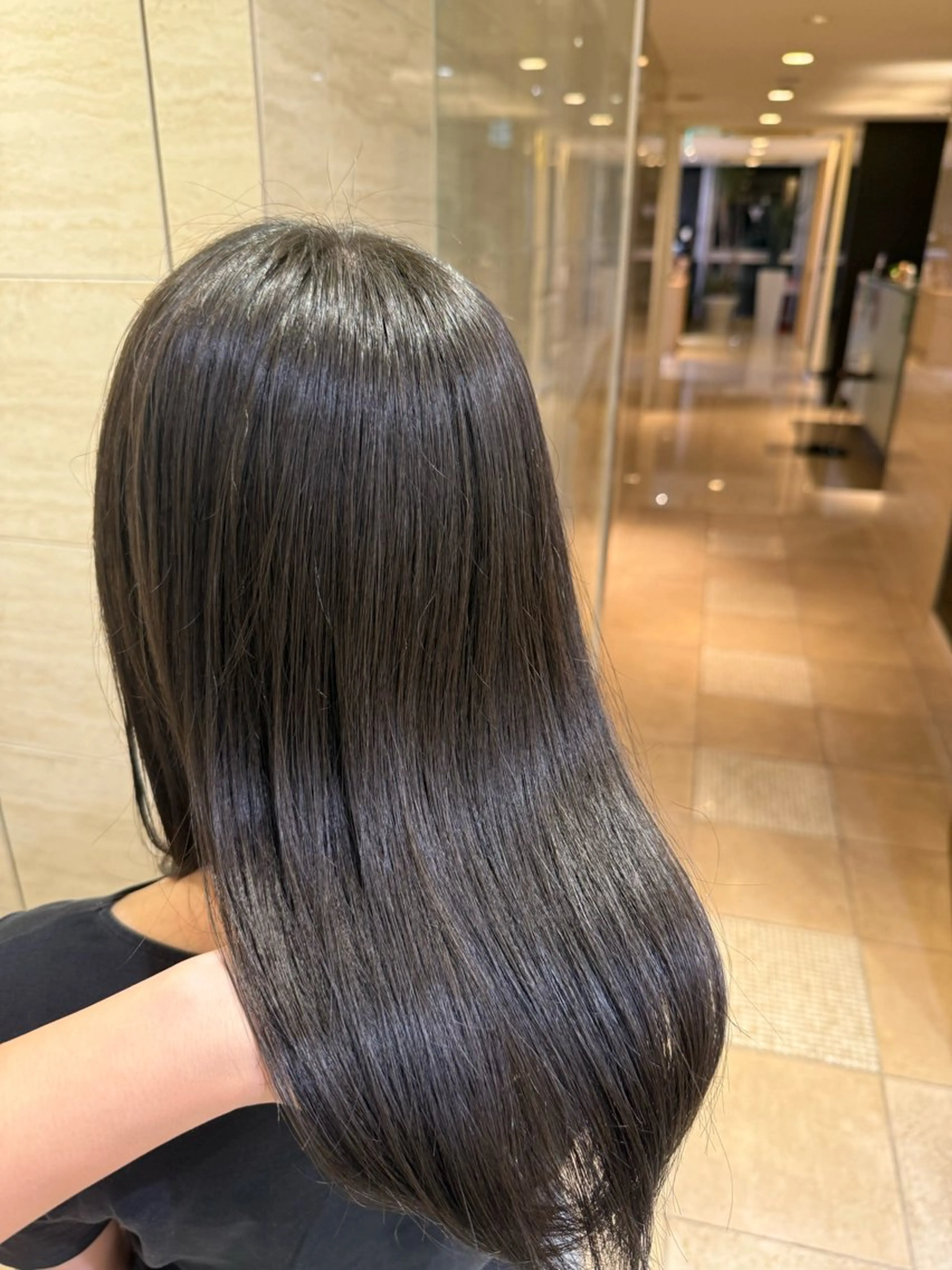 セミロング ヘアカラー SANA/ツヤカラー /カット大船のヘアスタイル