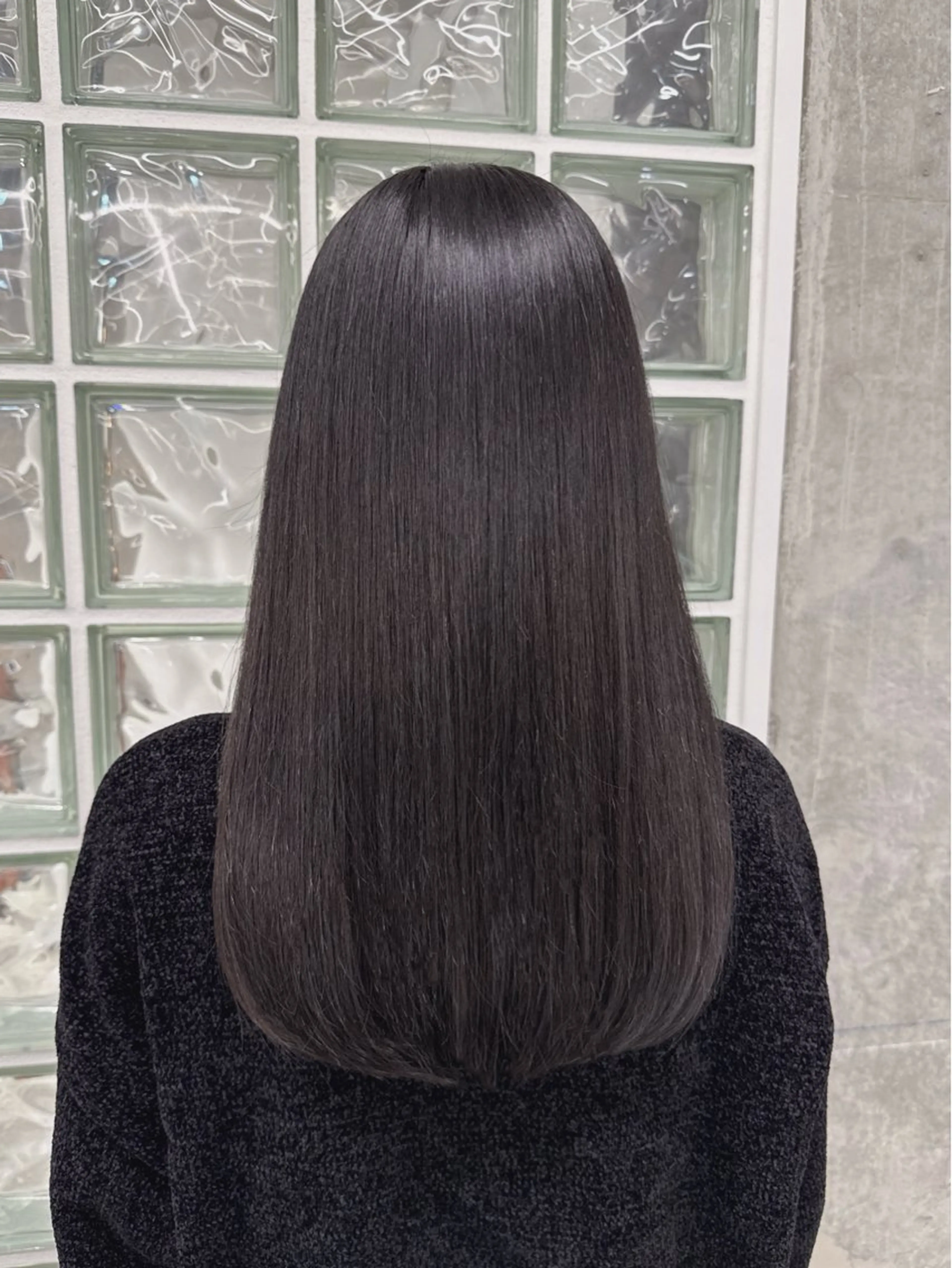 カラー ヘアカラー トリートメント ヘアセット 秋永 鈴のヘアスタイル