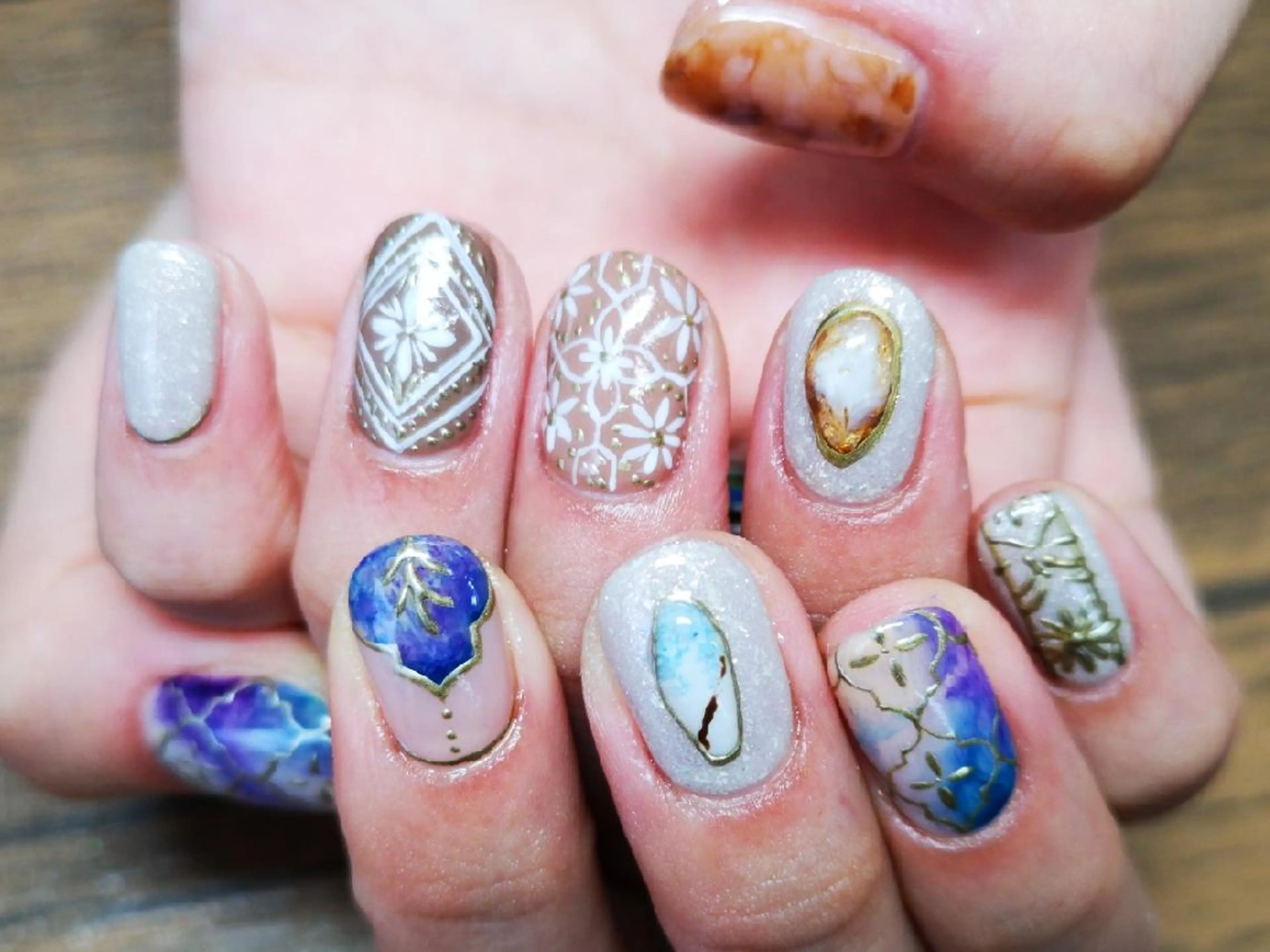 ネイル 石渡 美弥のネイルデザイン