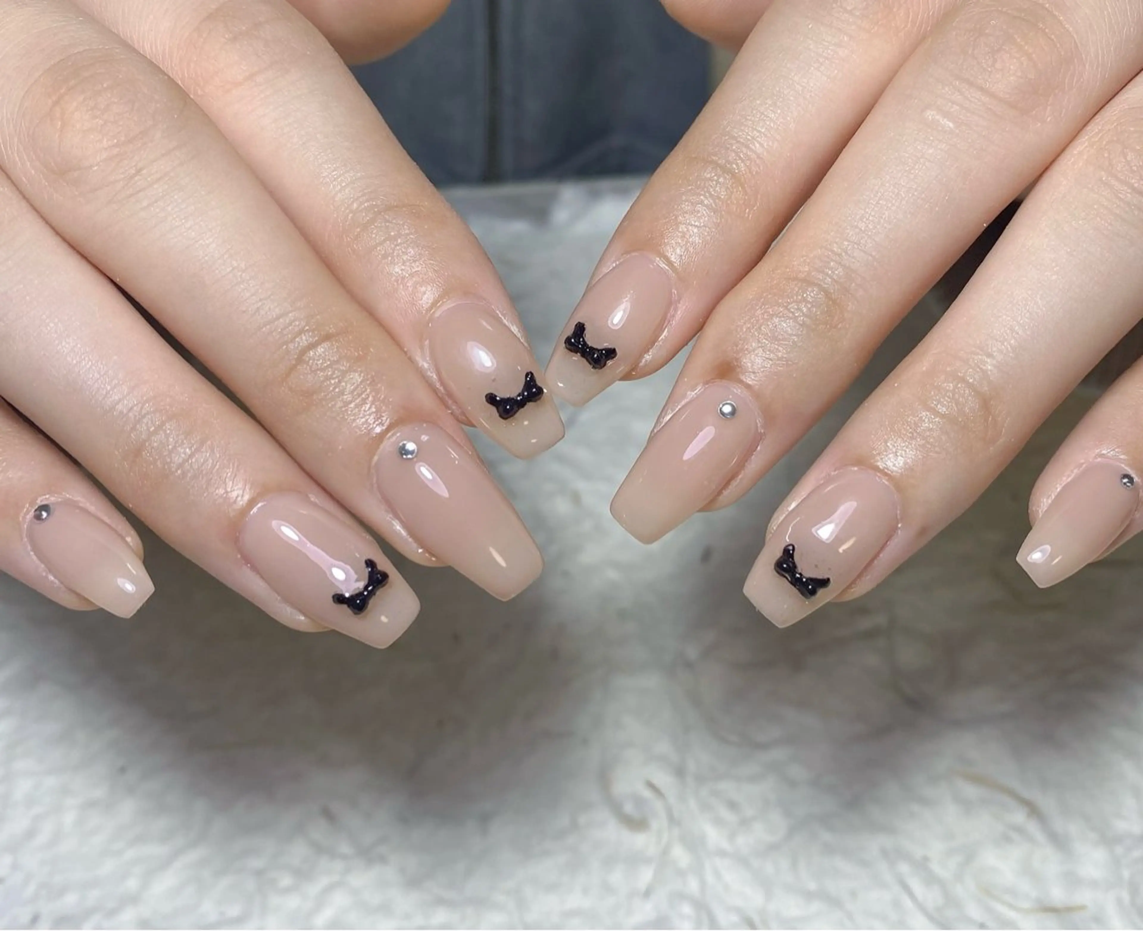 ネイル アートネイル フレンチネイル ジェルネイル グラデーション 韓国ネイル Nail Salon kihi大塚店のネイルデザイン