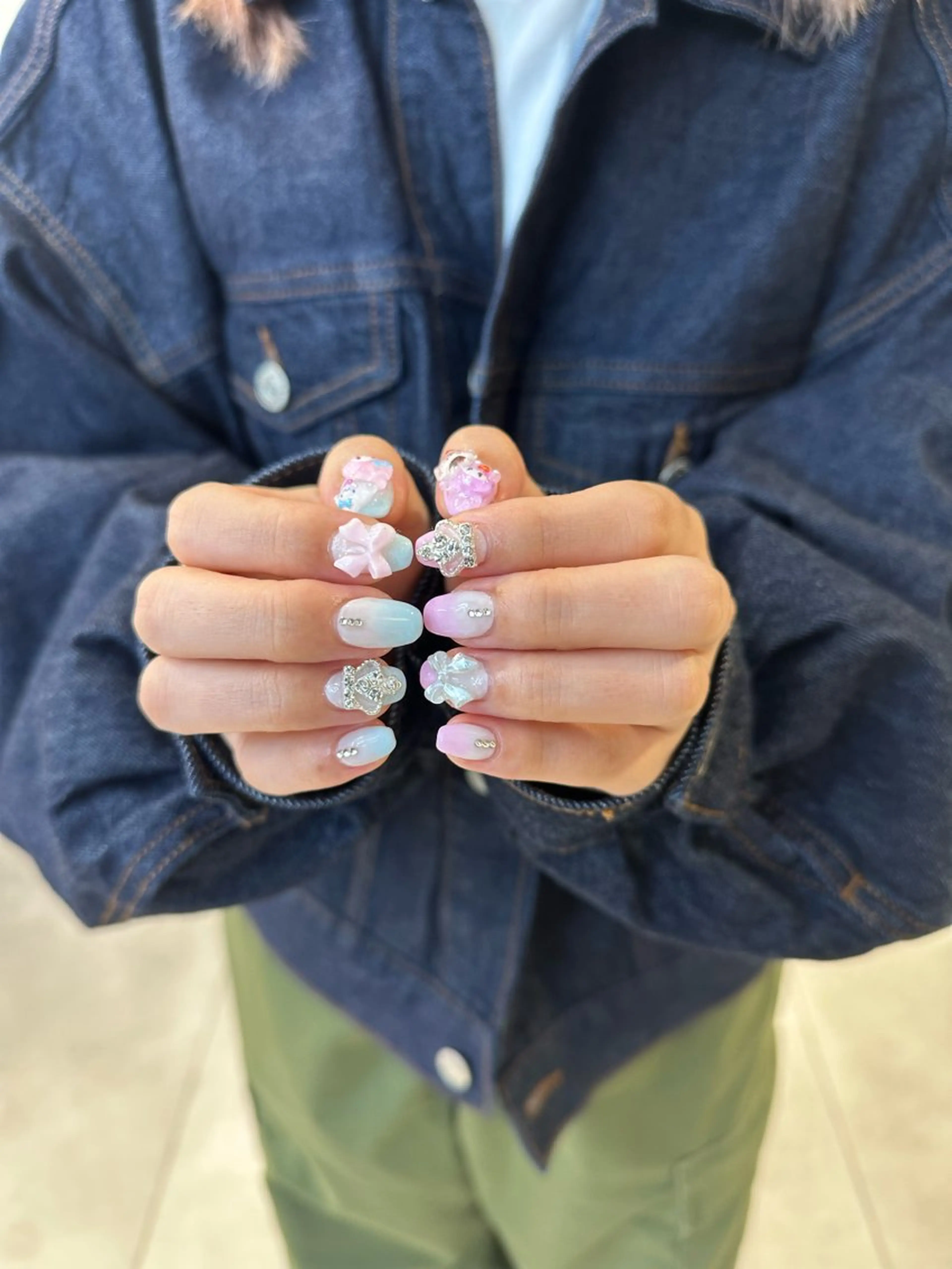 ネイル ハイトーン特化 pepe🎀のヘアスタイル