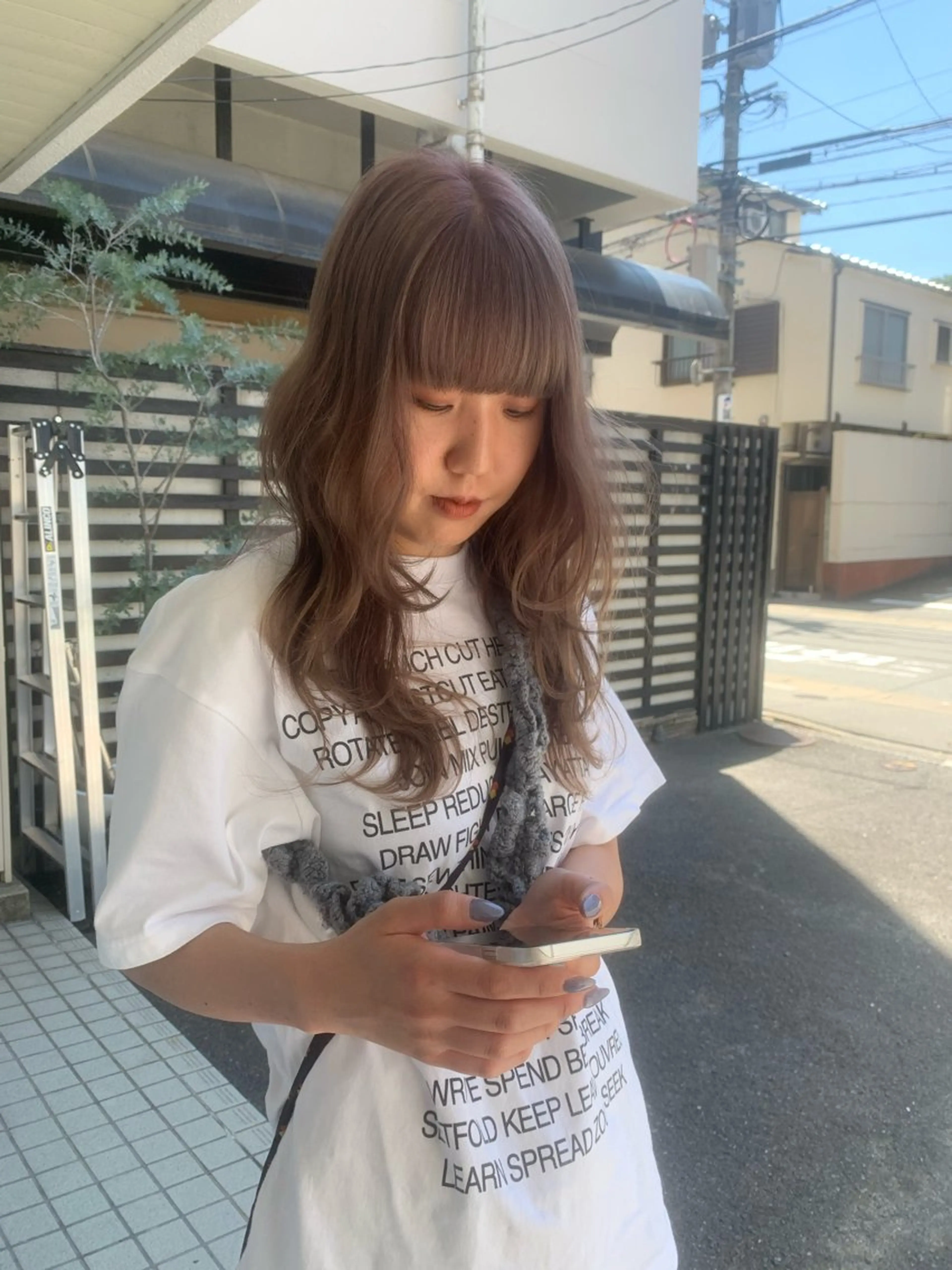 【🎨色落ちまで可愛い】カット＋ブリーチありWカラー＋TR(巻髪仕上げOK)👉ベージュ・ピンク人気💕の写真