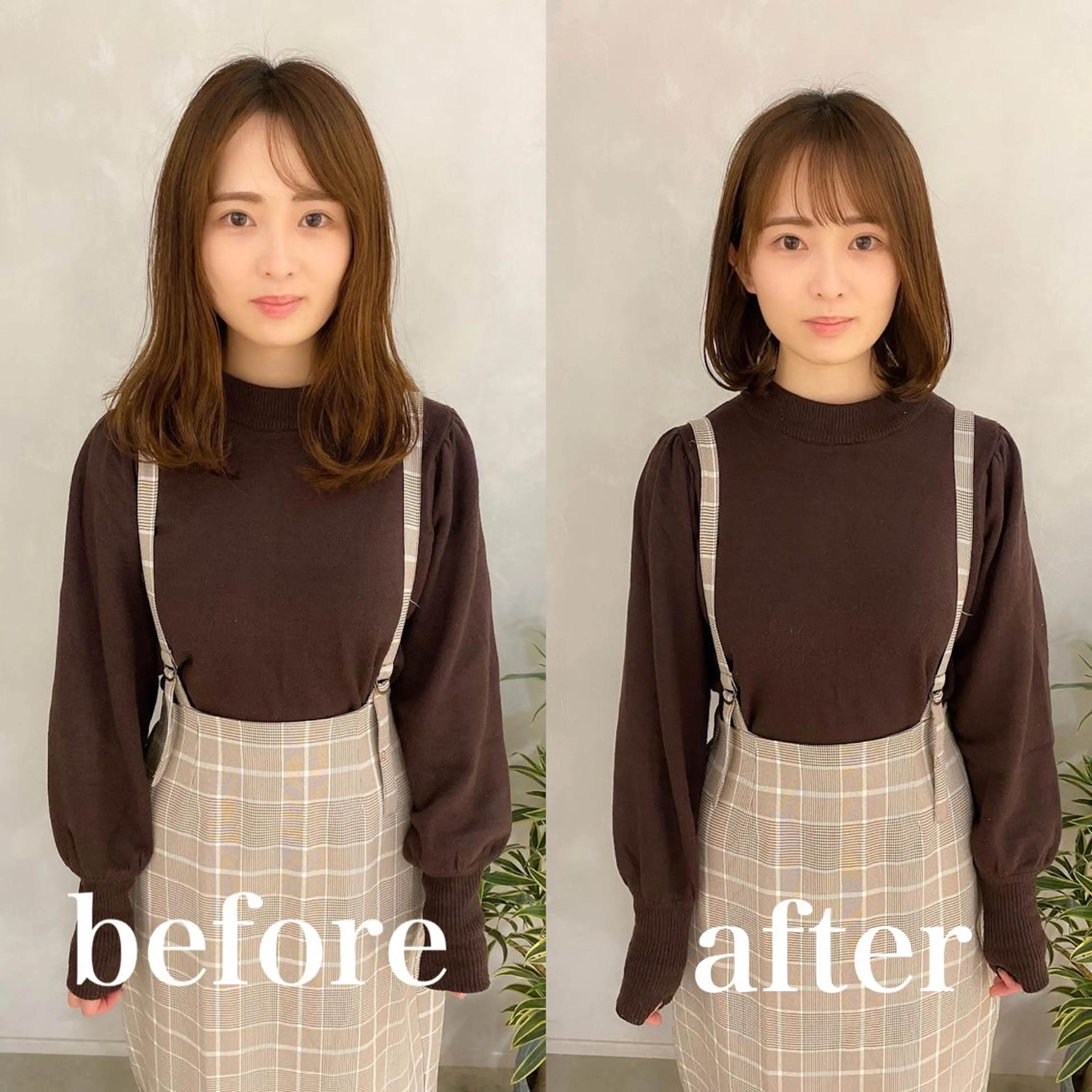 ミディアム レイヤーカットのプロ 大人ヘア宮森貴志のヘアスタイル