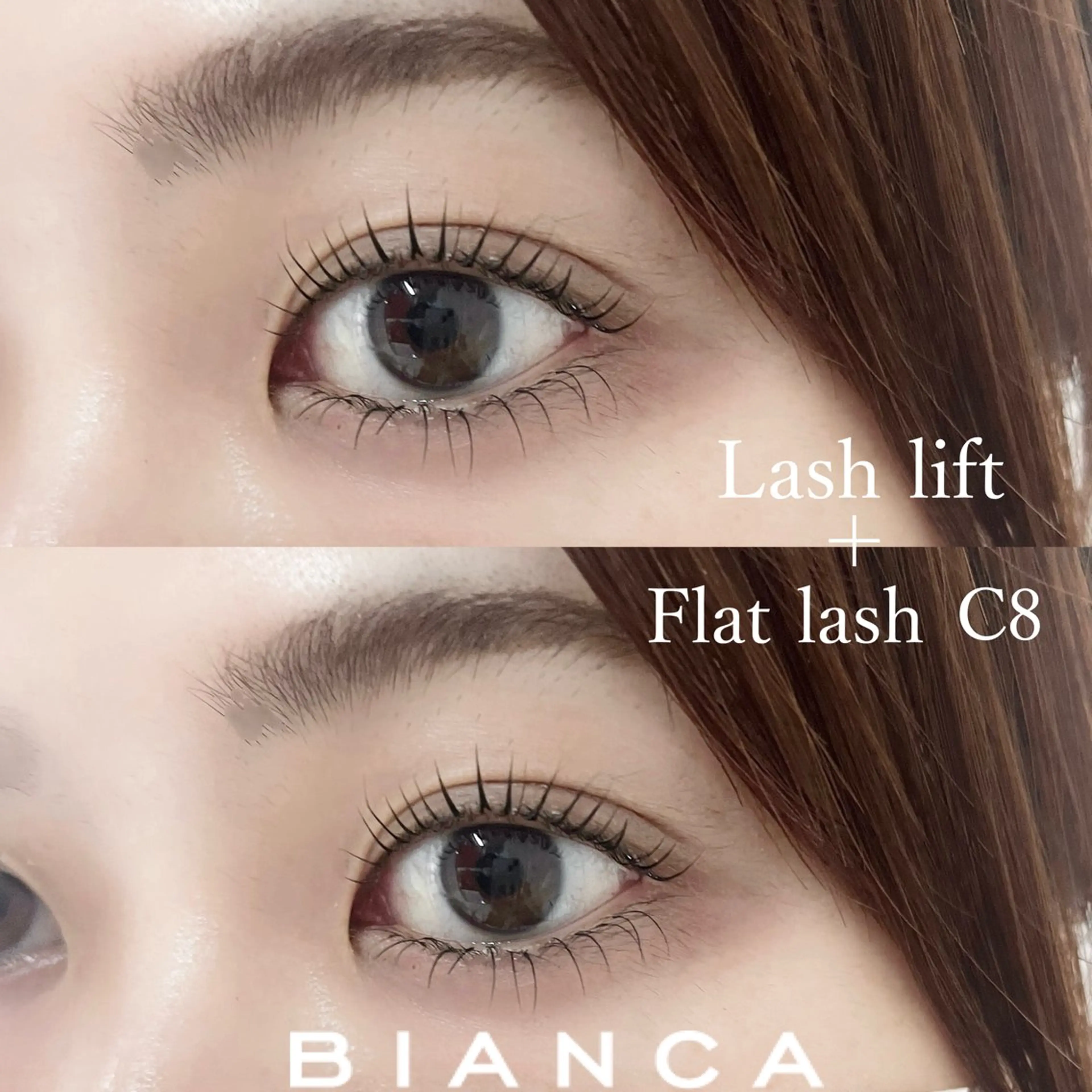 マツエク・マツパ Bianca川口 Nagoyaのマツエク・マツパデザイン